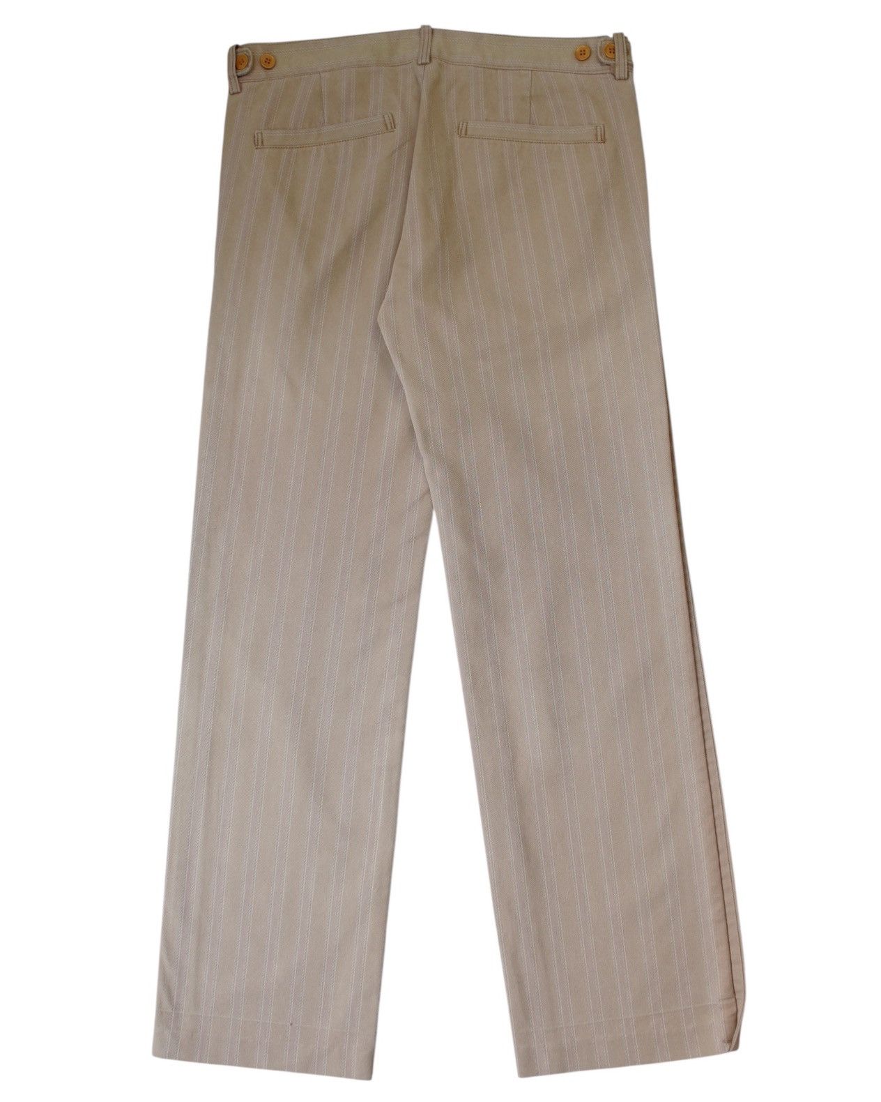 Katharine Hamnett London 2000S KATHARINE HAMNETT LONDON STRIPED CORDURA PANTS Size US 30 / EU 46 - 2 Thumbnail