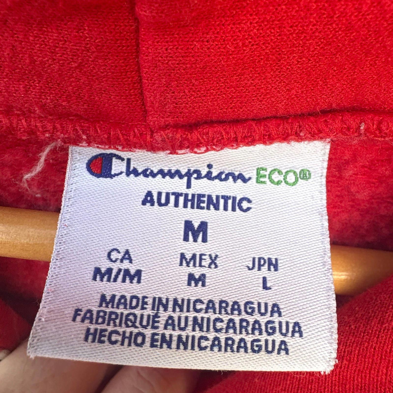 Champion Y2K Belmont University red hoodie Size US M / EU 48-50 / 2 - 2 Thumbnail