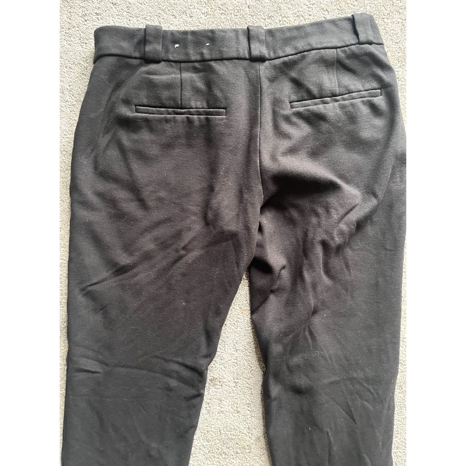 Ann Taylor Ann Taylor Loft dress pants Women's black straight leg 0 size Size 25" / US 0 / IT 36 - 4 Thumbnail