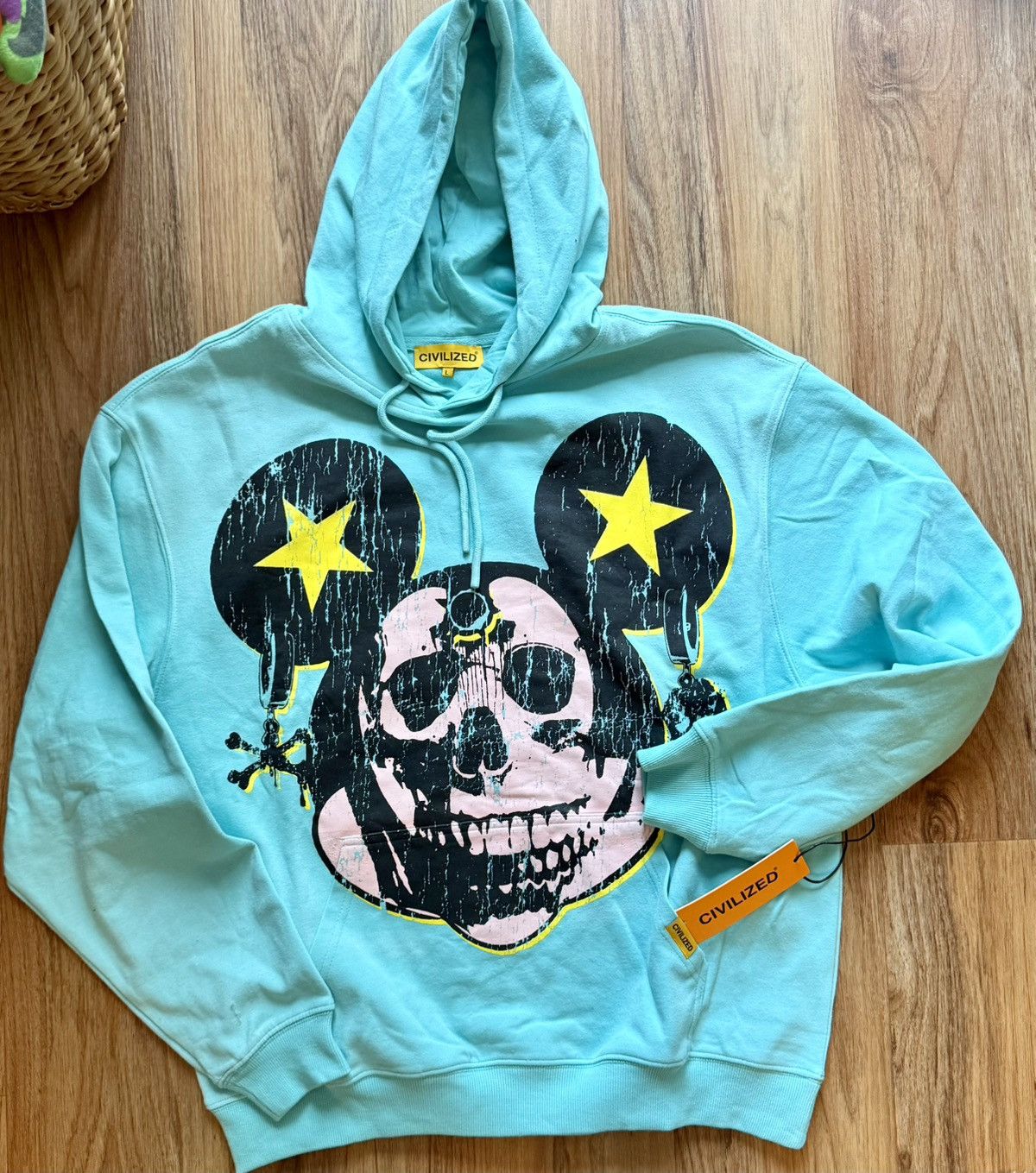 Civilized Civilized 'The Creation Hoodie' Tiffany color mouse Size US L / EU 52-54 / 3 - 1 Thumbnail