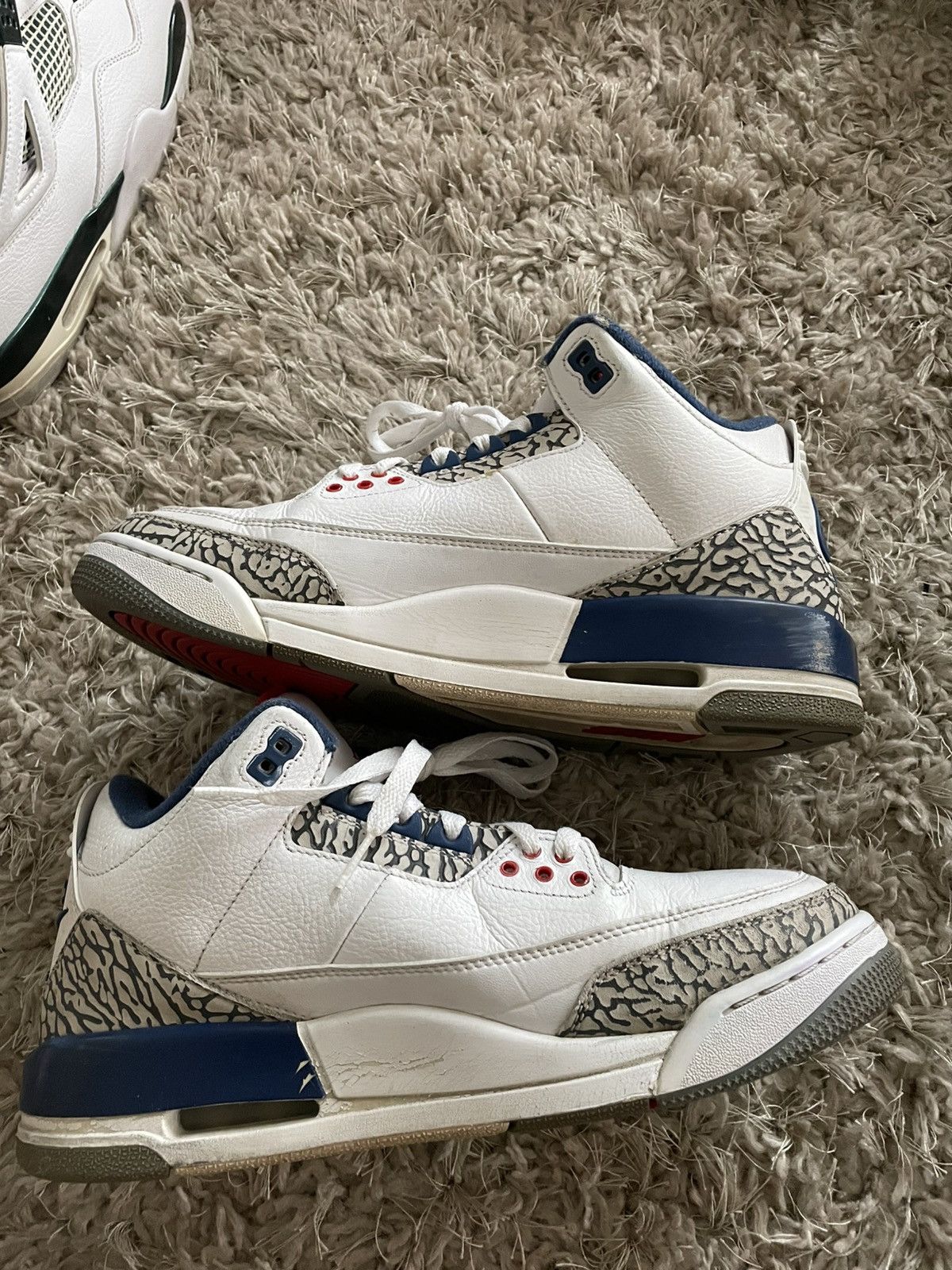 Jordan Brand Jordan 3 True Blue Size US 9.5 / EU 42-43 - 3 Thumbnail