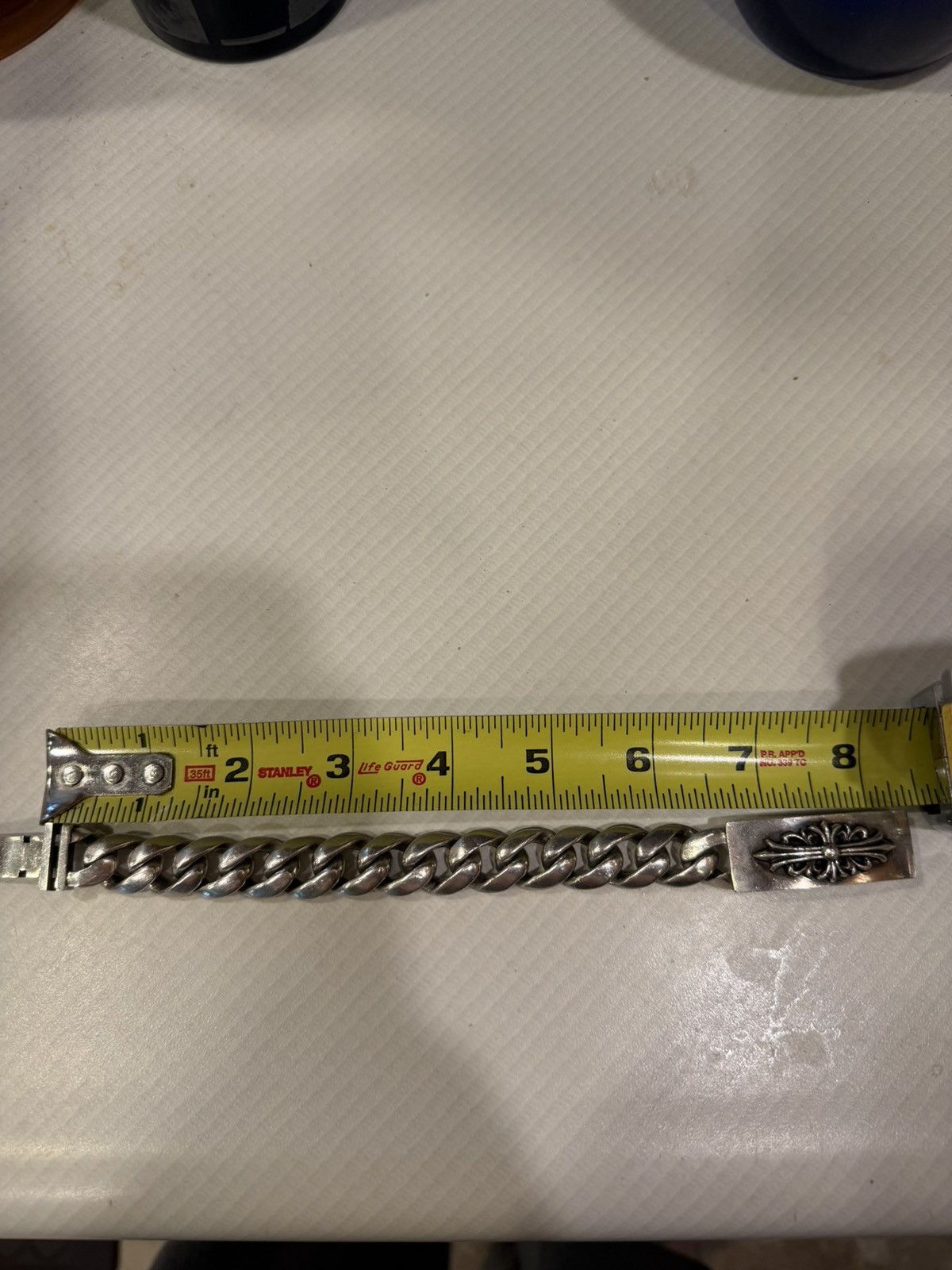 Chrome Hearts Chrome Hearts Floral ID Bracelet 8.25in - pre-owned Size ONE SIZE - 6 Thumbnail