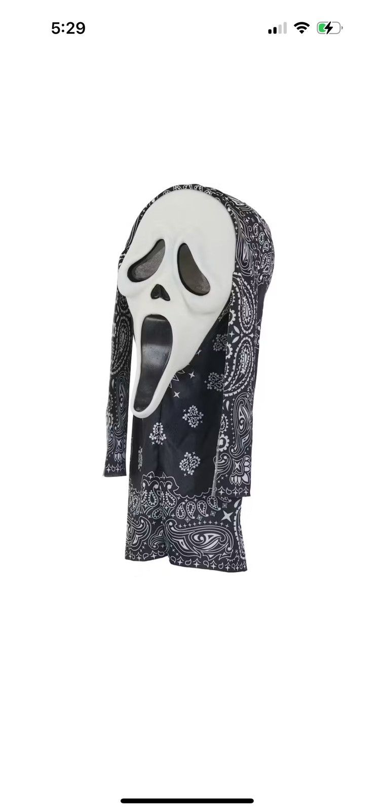 Supreme Supreme Ghostface Scream Mask BLACK SS26 BRAND NEW Size ONE SIZE - 9 Thumbnail