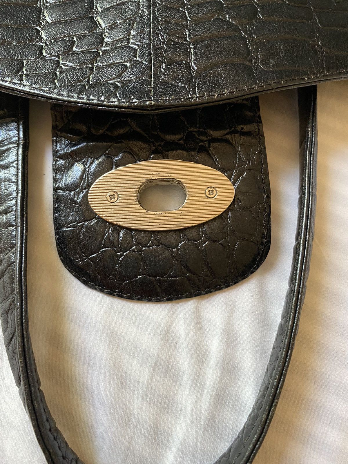 Designer × Vintage The monte Black handbag Size ONE SIZE - 24 Thumbnail