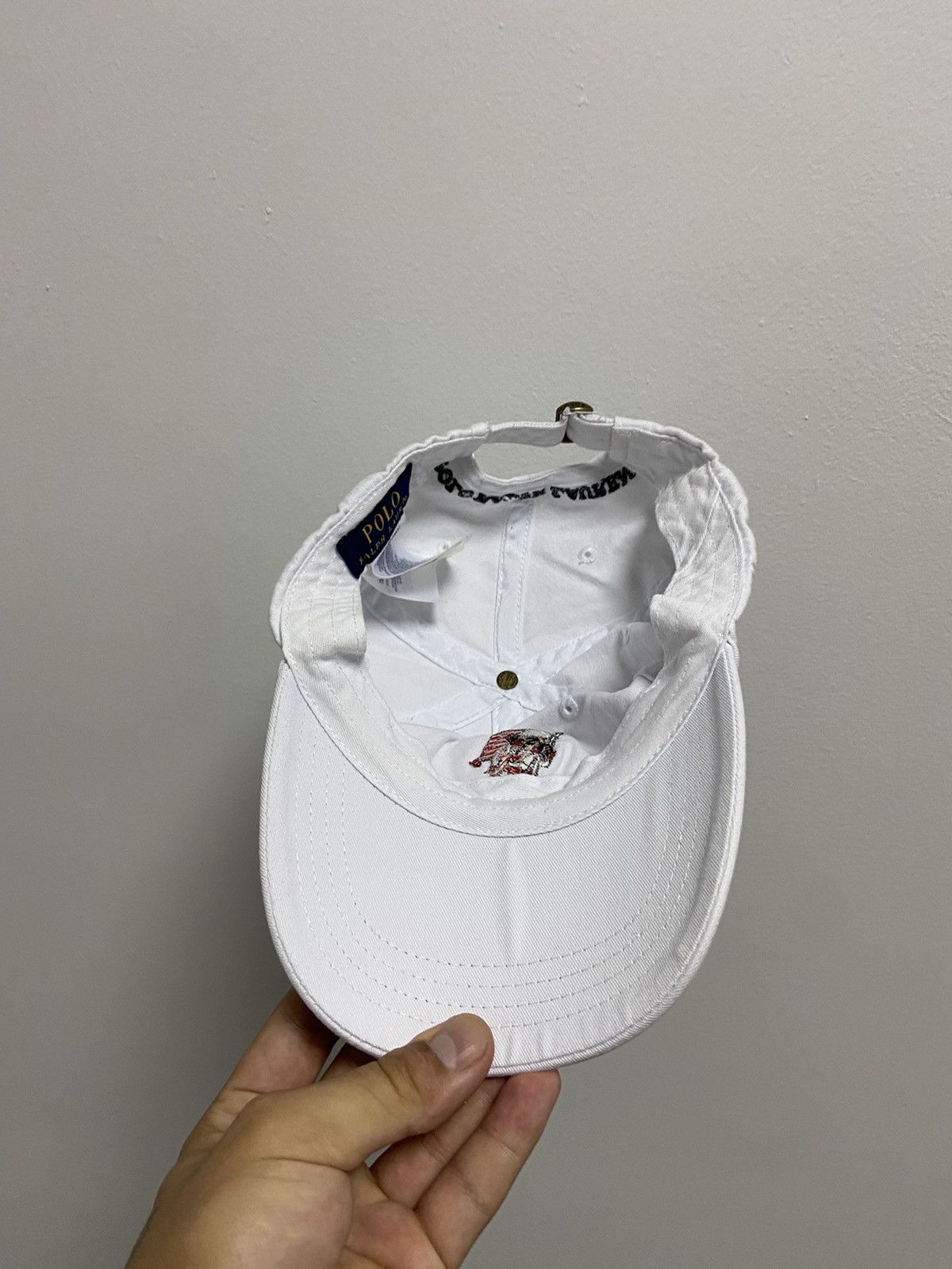 Polo Ralph Lauren × Vintage Polo Bear Ralph Lauren Cap Vintage Small Logo Skate Size ONE SIZE - 6 Thumbnail