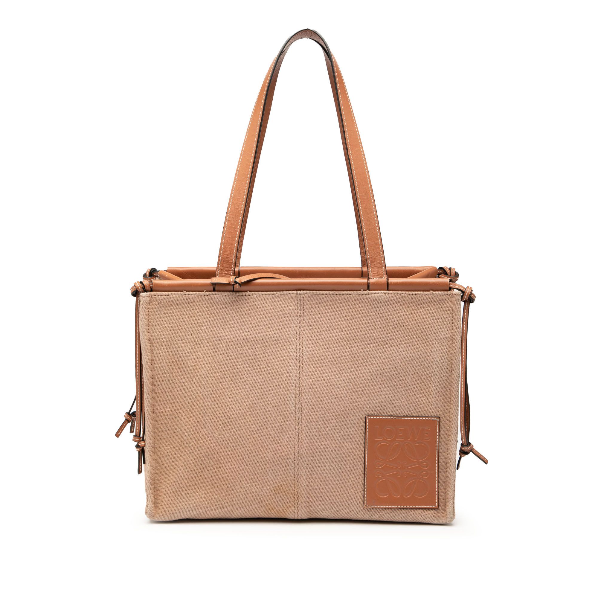 Loewe LOEWE Small Canvas Cushion Tote Size ONE SIZE - 1 Thumbnail