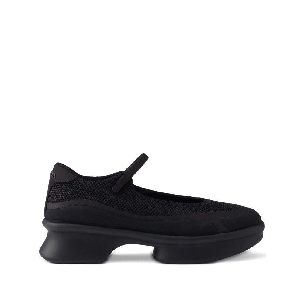 Prada BLACK Ballet Flats