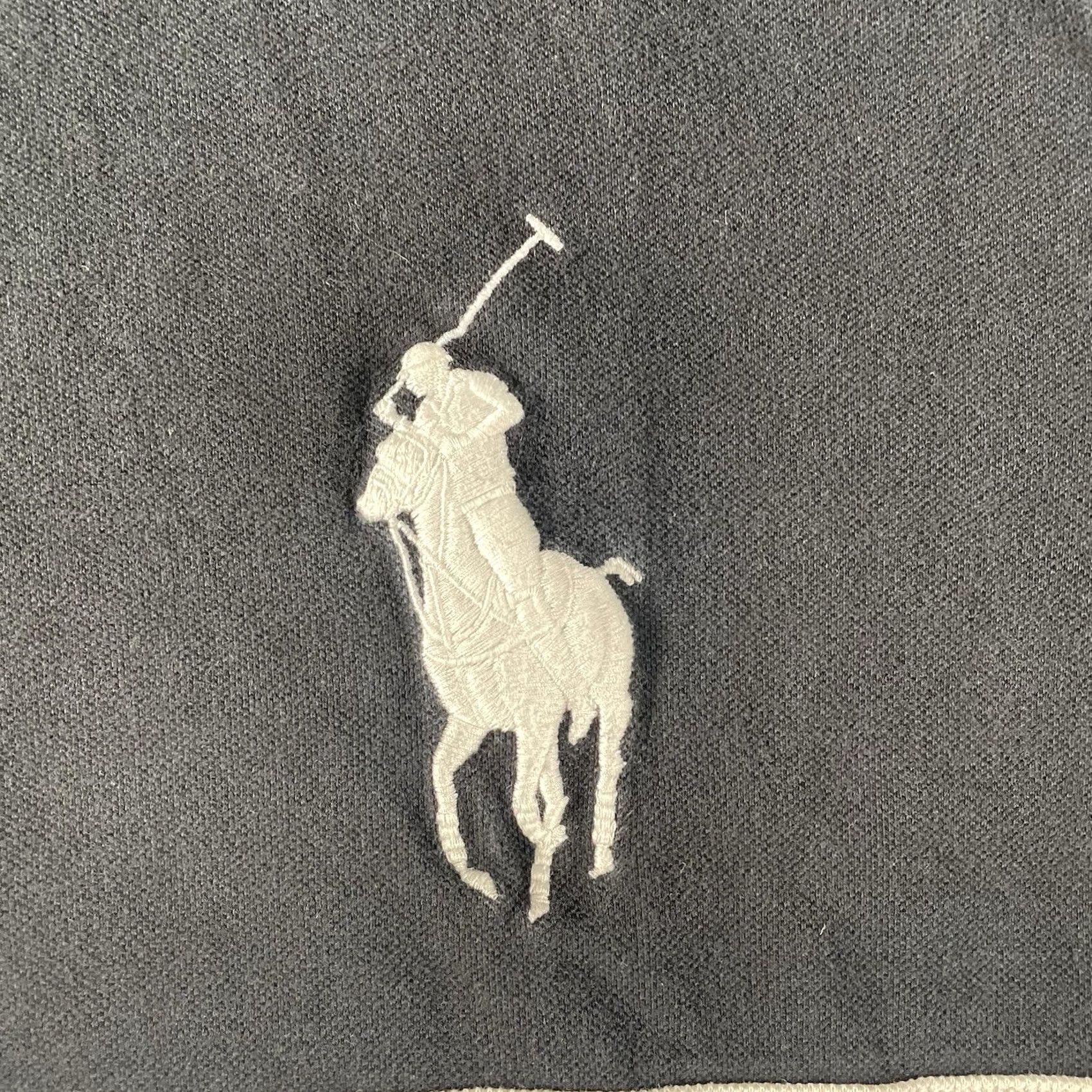 Polo Ralph Lauren Polo Ralph Lauren Polo Mens XXL Embroidered Crest Big Pony Short Sleeve Collared Classic Cotton Black Size US XXL / EU 58 / 5 - 6 Thumbnail