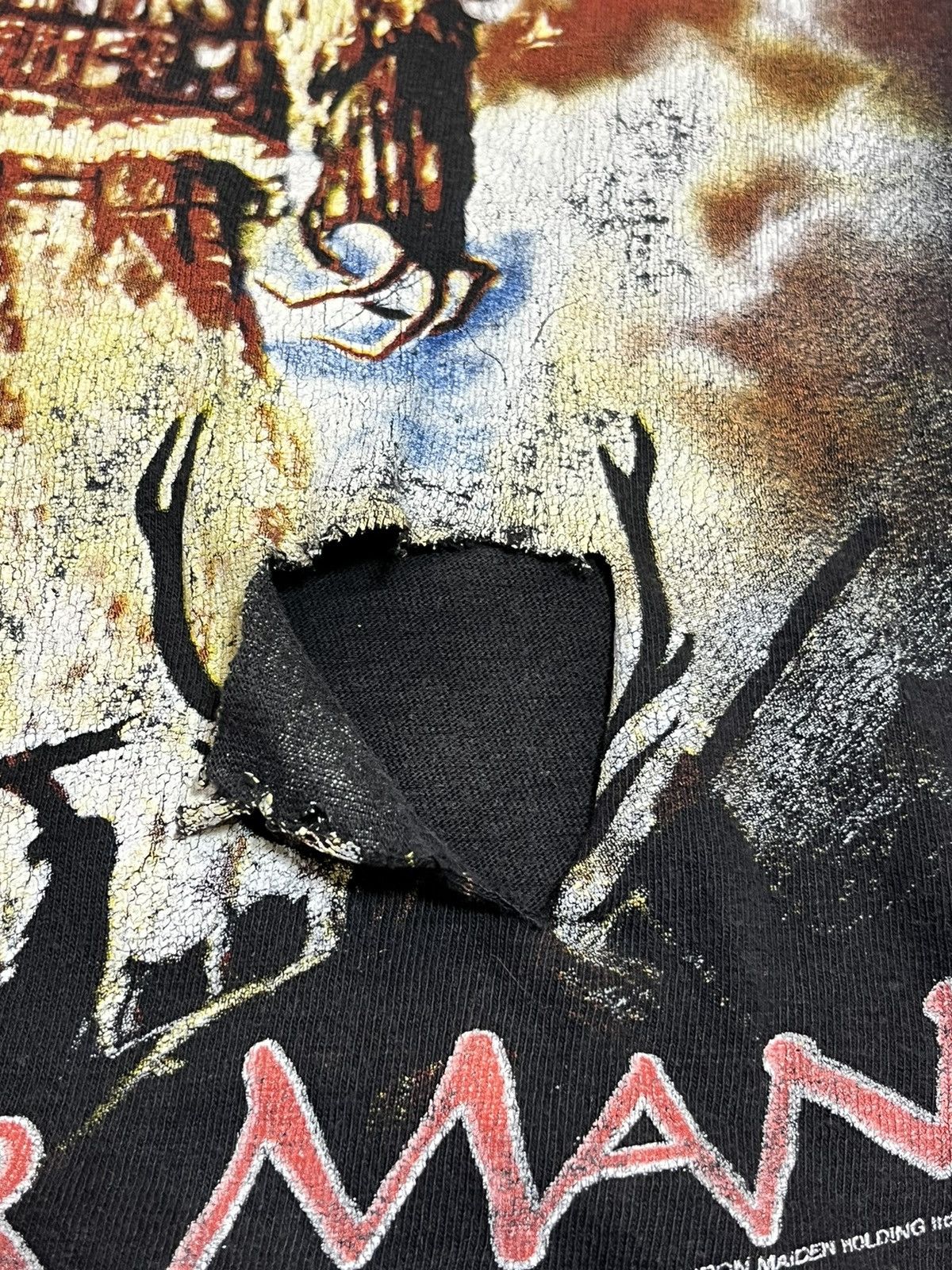 Iron Maiden × Vintage Iron Maiden 2000 The Wicker Man Vintage T Shirt tee rare Size US XXL / EU 58 / 5 - 6 Thumbnail