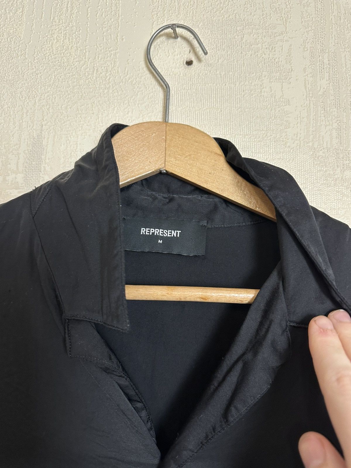 Represent Clo. 🔥 Represent The Hills Printed Satin SS Button Up Shirt Art Size US M / EU 48-50 / 2 - 5 Thumbnail