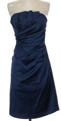 Other David's Bridal NBlue Strapless Bridesmaid/Prom Gown sz12 NWT Size XL / US 12-14 / IT 48-50 - 1 Thumbnail