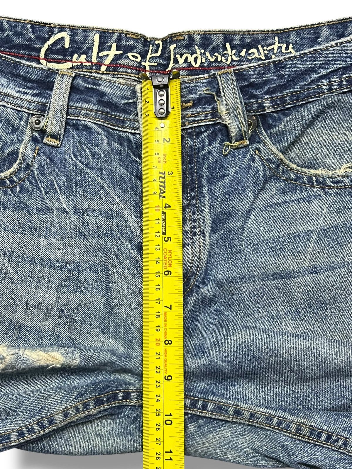Cult Of Individuality Baggy Vintage Cult Of Individuality Selvedge Denim Size US 35 - 16 Thumbnail