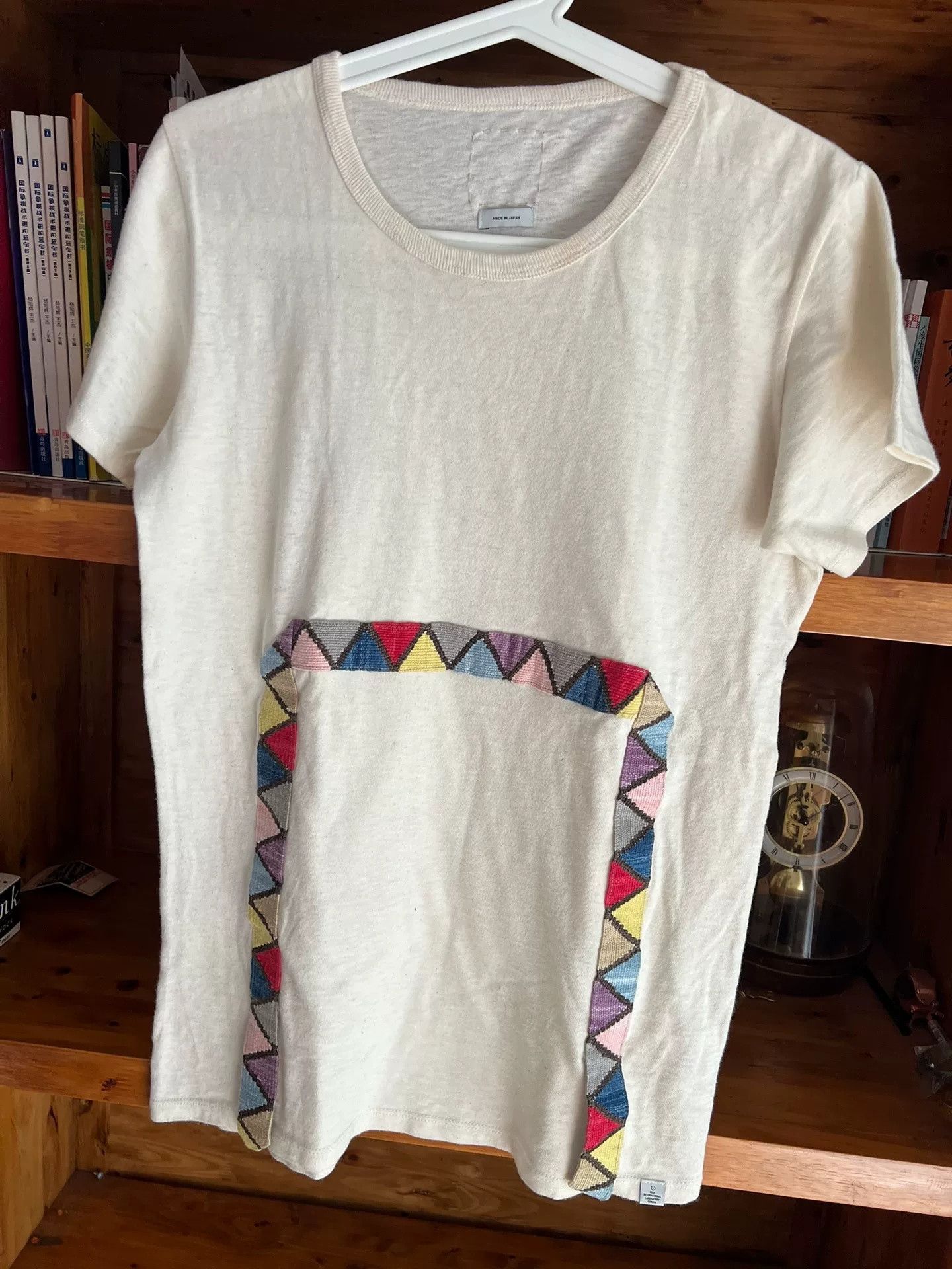 Visvim visvim Japanese Ethnic Webbing Beige T-shirt Size US M / EU 48-50 / 2 - 3 Thumbnail