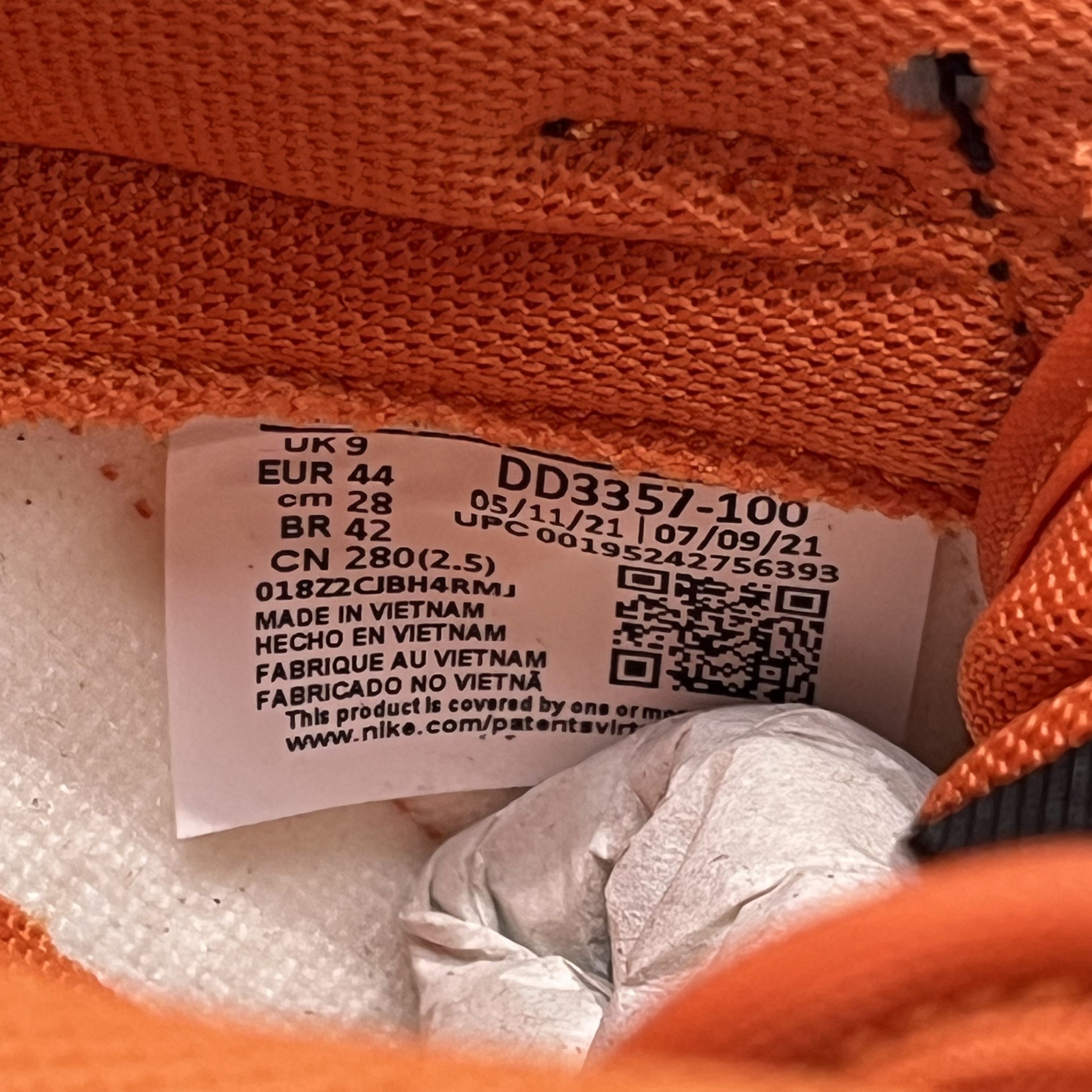 Nike Nike Dunk Low PRM Halloween 2021 Size US 10 / EU 43 - 7 Thumbnail