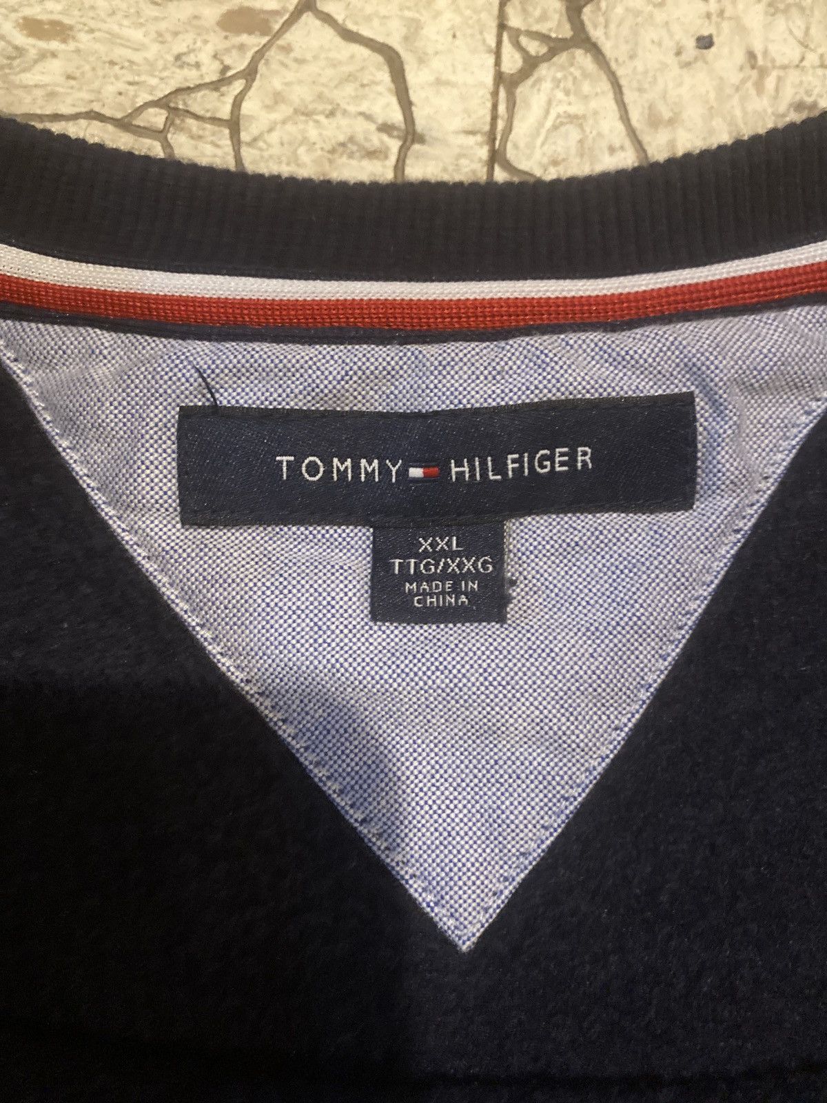 Tommy Hilfiger Tommy hilfiger navy crewneck Size US XXL / EU 58 / 5 - 3 Thumbnail