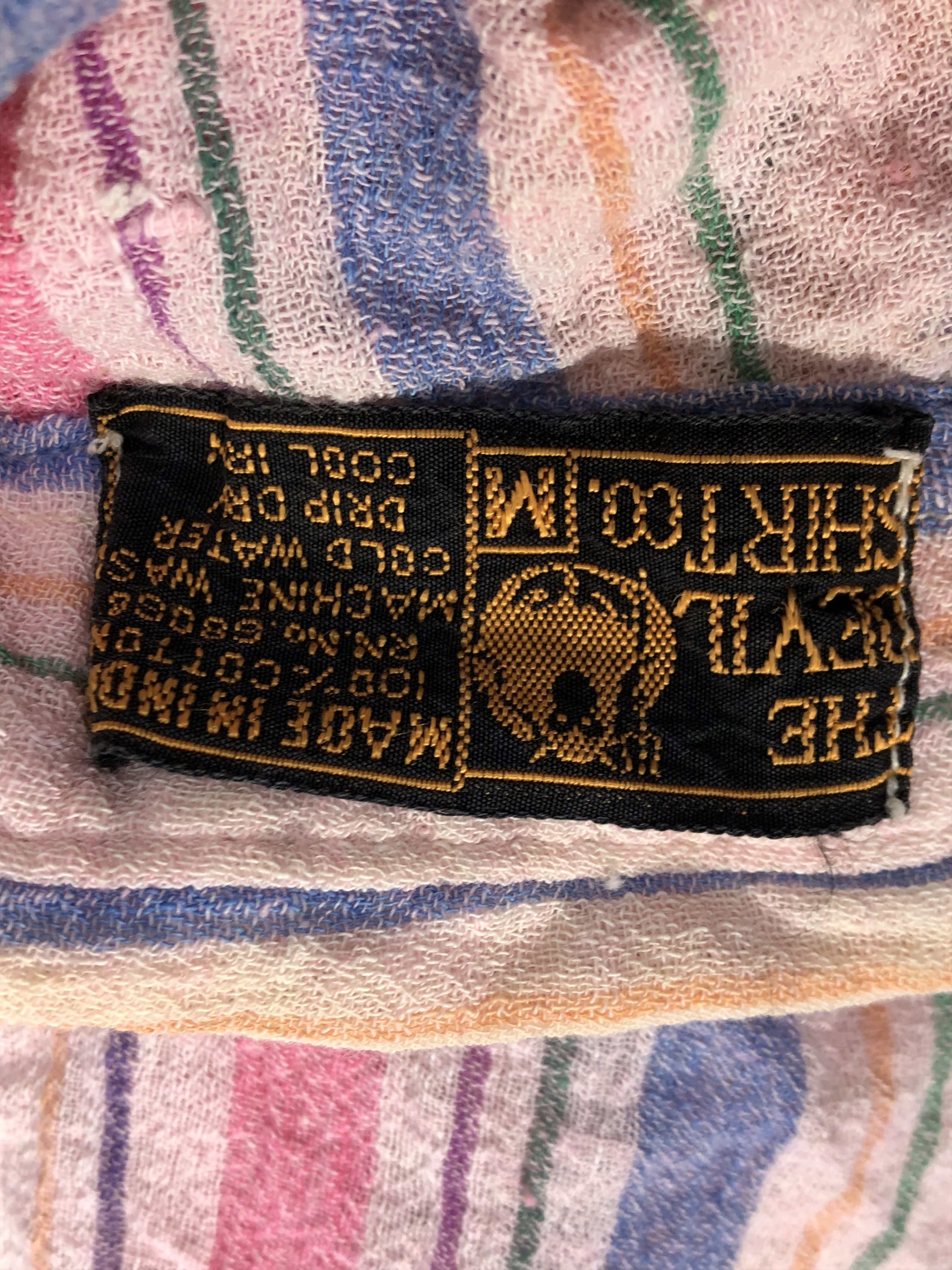 Vintage Vintage stripe shirt 11-6-69 80 Size US M / EU 48-50 / 2 - 3 Thumbnail