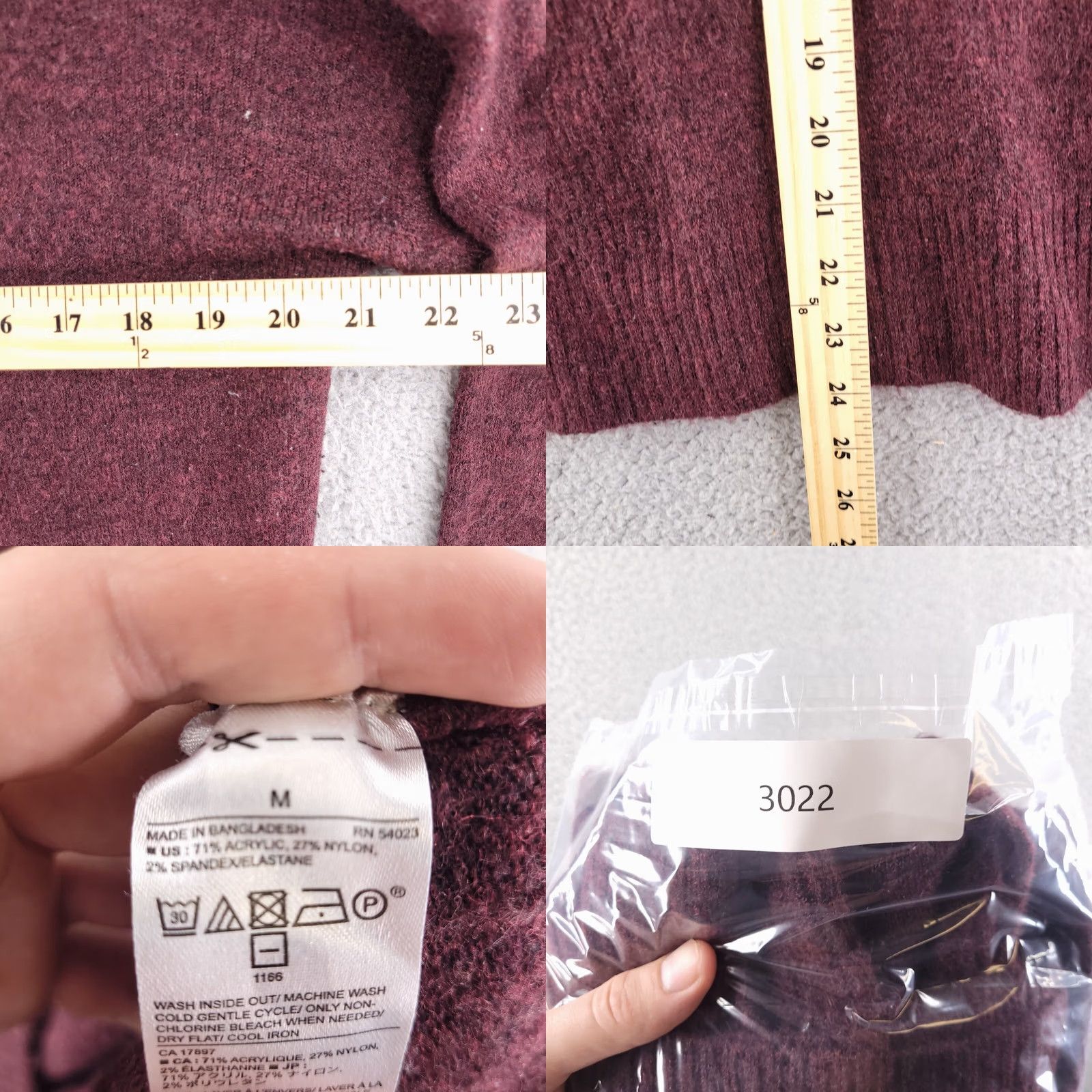 Banana Republic Banana Republic Sweater Womens Medium Red Turtleneck Knit Stretch Pullover Knitwear MensN/A Size M / US 6-8 / IT 42-44 - 8 Thumbnail