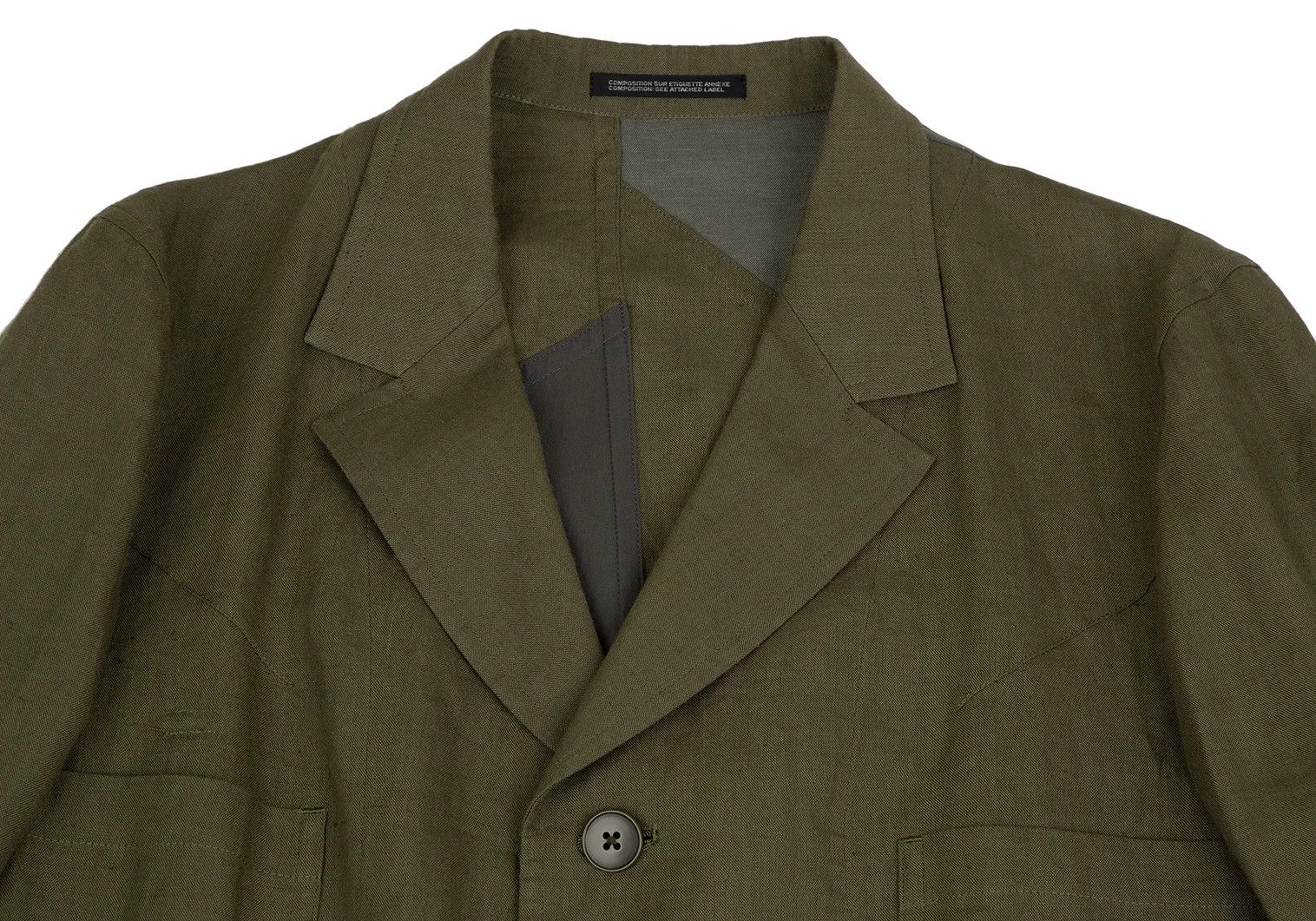 Yohji Yamamoto Yohji Yamamoto Linen Cubism Jacket Size US S / EU 44-46 / 1 - 7 Thumbnail
