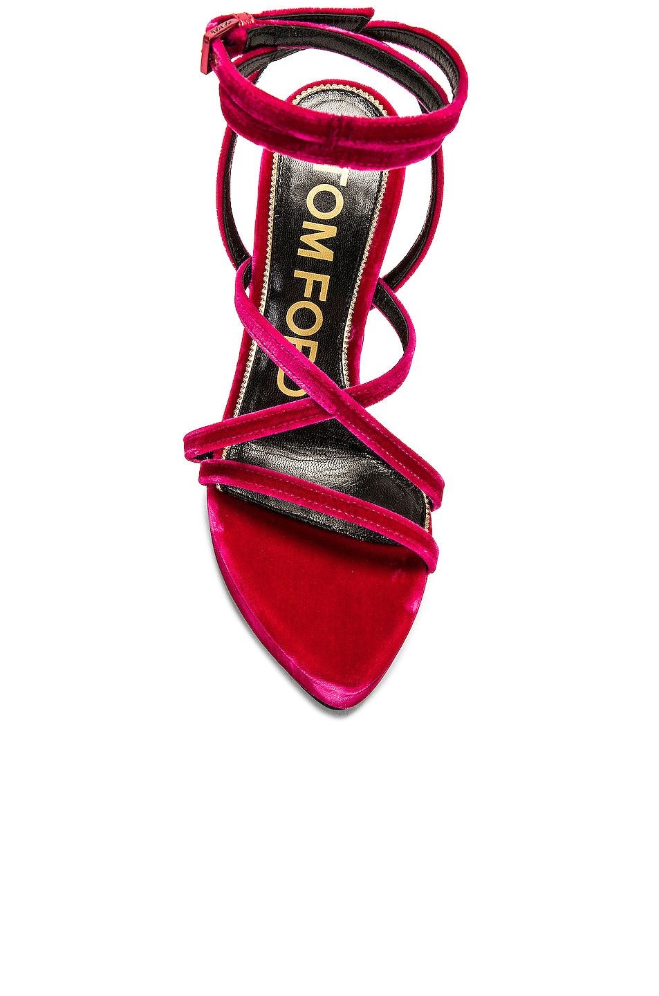 Tom Ford o1loc1c0924 W3167J Wedge Sandals in Red Size US 10 / IT 40 - 4 Thumbnail