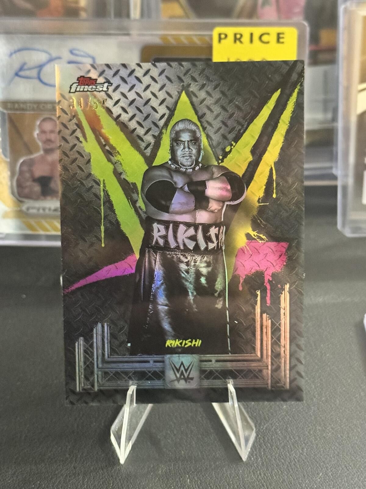Topshop 2025 Topps Finest WWE Rikishi /50 #73 Size ONE SIZE - 1 Thumbnail