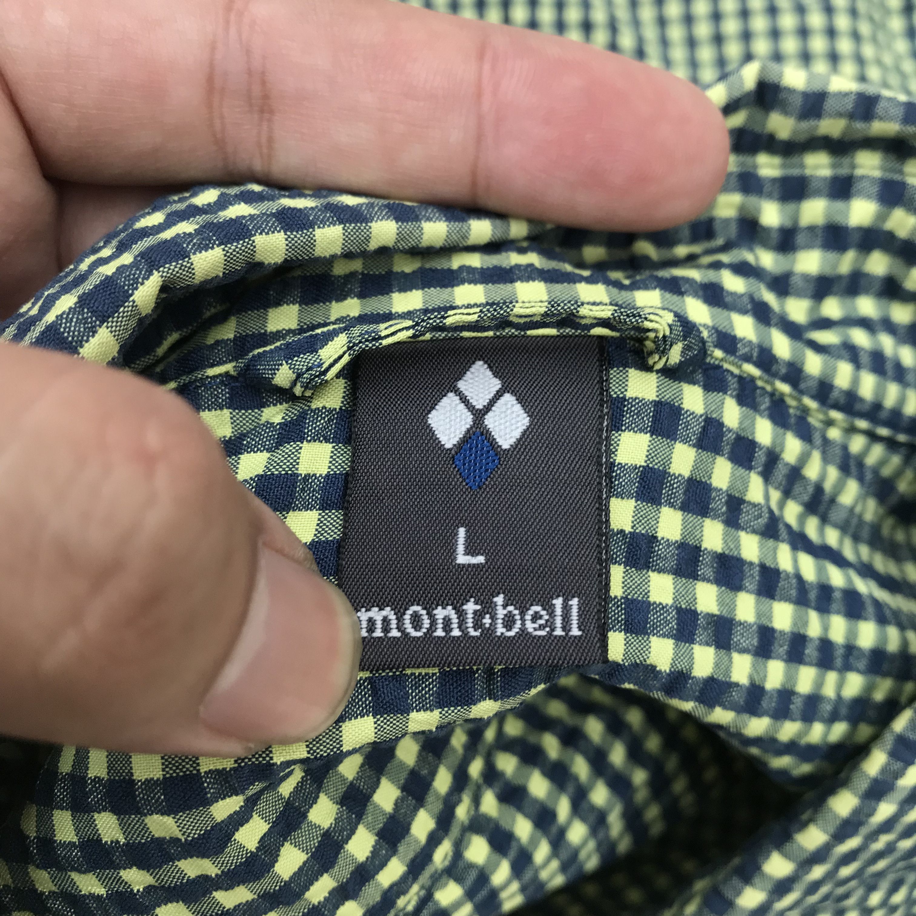 Montbell Montbell Green tartan Outdoor mountain engineering Size US M / EU 48-50 / 2 - 5 Thumbnail