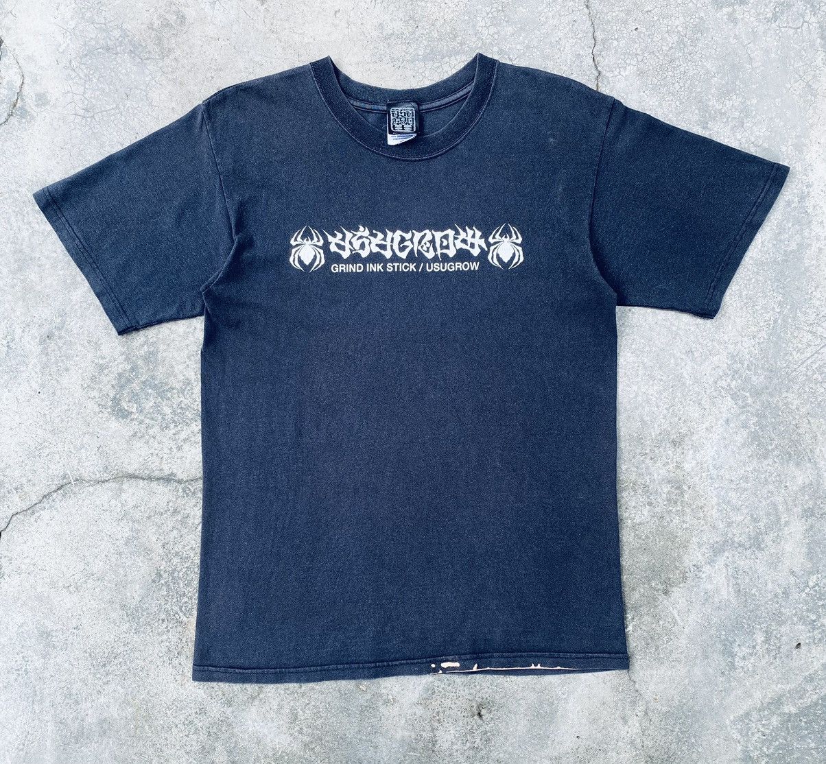 Band Tees Vintage Usu Grow Japan Distressed Hardcore Band Tees Size US M / EU 48-50 / 2 - 1 Thumbnail