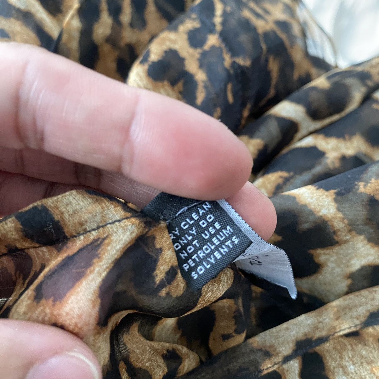 Yves Saint Laurent SS2002 Yves Saint Laurent leopard-print Silk Kaftan Size ONE SIZE - 9 Thumbnail