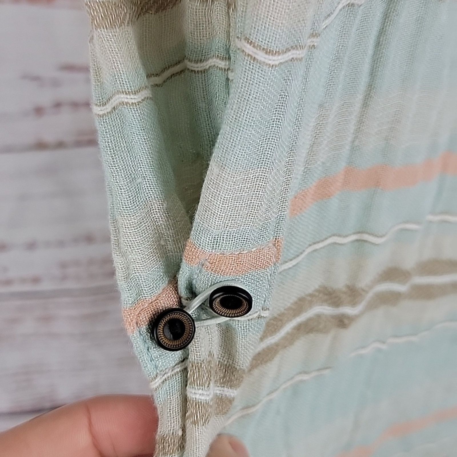 Prana prAna Mint Plaid Shirt Dress Size Small Size S / US 4 / IT 40 - 7 Thumbnail