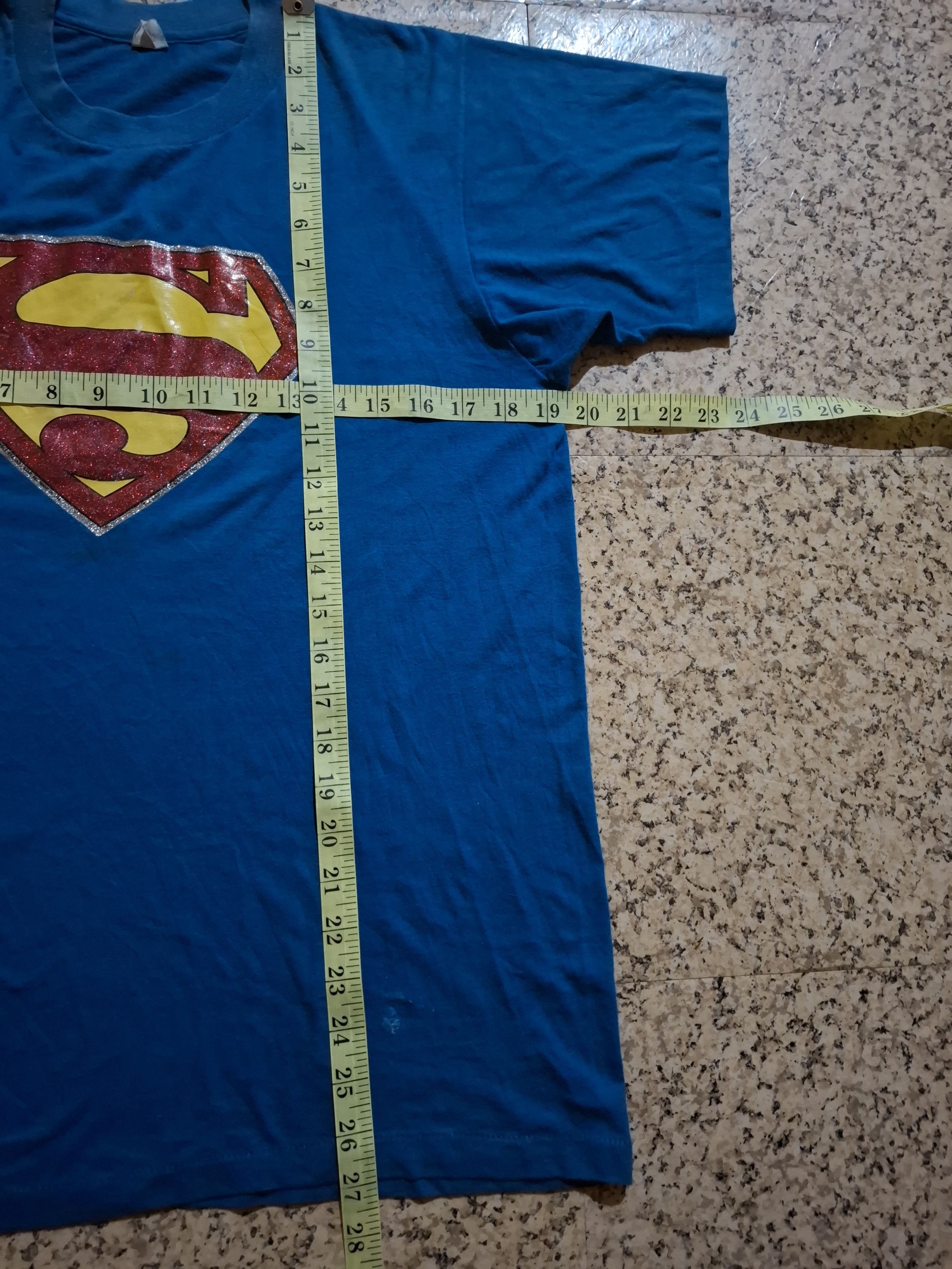 Vintage RARE Vintage 1978 Superman DC COMICS Logo Single Stitch Tee Size US M / EU 48-50 / 2 - 22 Thumbnail