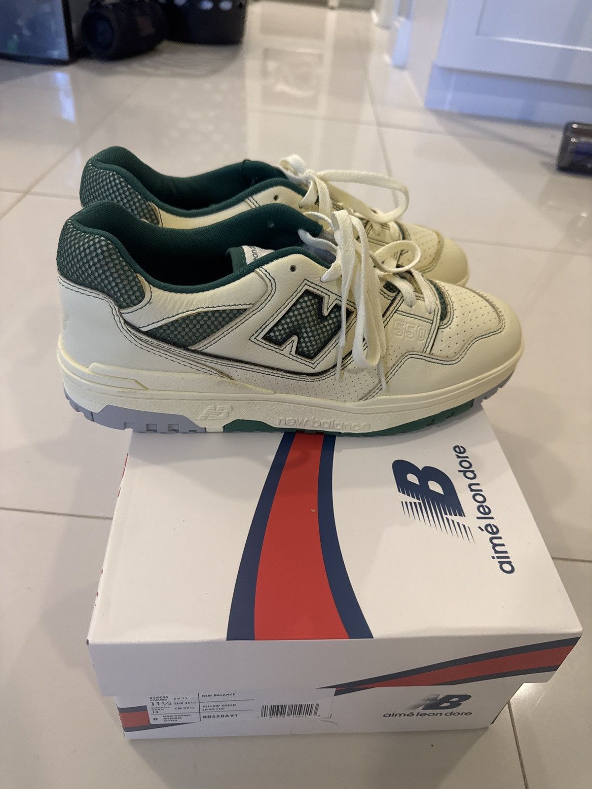 Aime Leon Dore × New Balance ALD new balance 550 Size US 11.5 / EU 44-45 - 1 Thumbnail