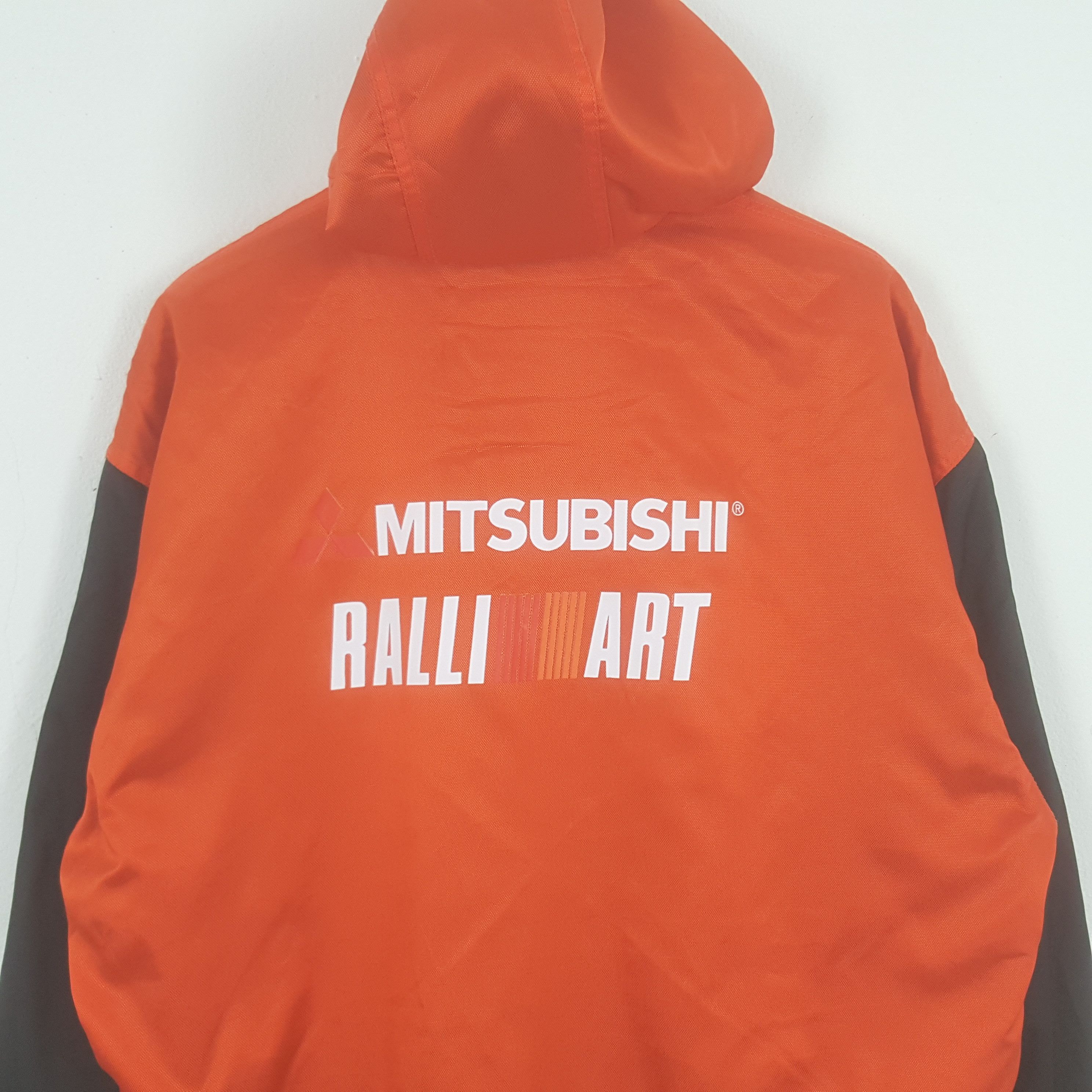 Japanese Brand × Vintage Vintage Mitsubishi RalliArt Racing Sport Windbreaker Jacket Size US XXL / EU 58 / 5 - 2 Thumbnail