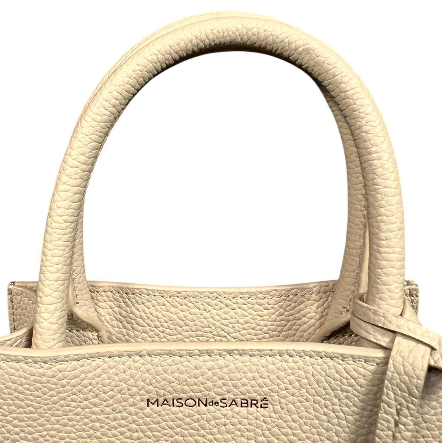 Sabre Maison De Sabre x Young Emperors Cream Mini Tote $375 Retail Size ONE SIZE - 3 Thumbnail