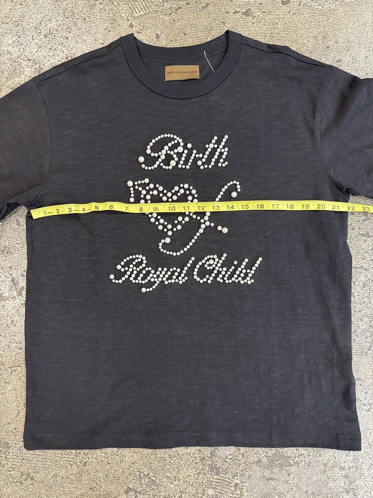 Birth of Royal Child Brith of a Royal Child Pear Patchwork T Shirt Size US L / EU 52-54 / 3 - 7 Thumbnail