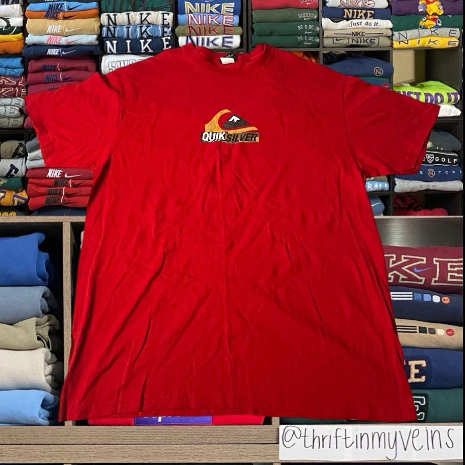 Quiksilver Vintage Y2K quiksilver Surf Shirt Size US L / EU 52-54 / 3 - 2 Thumbnail