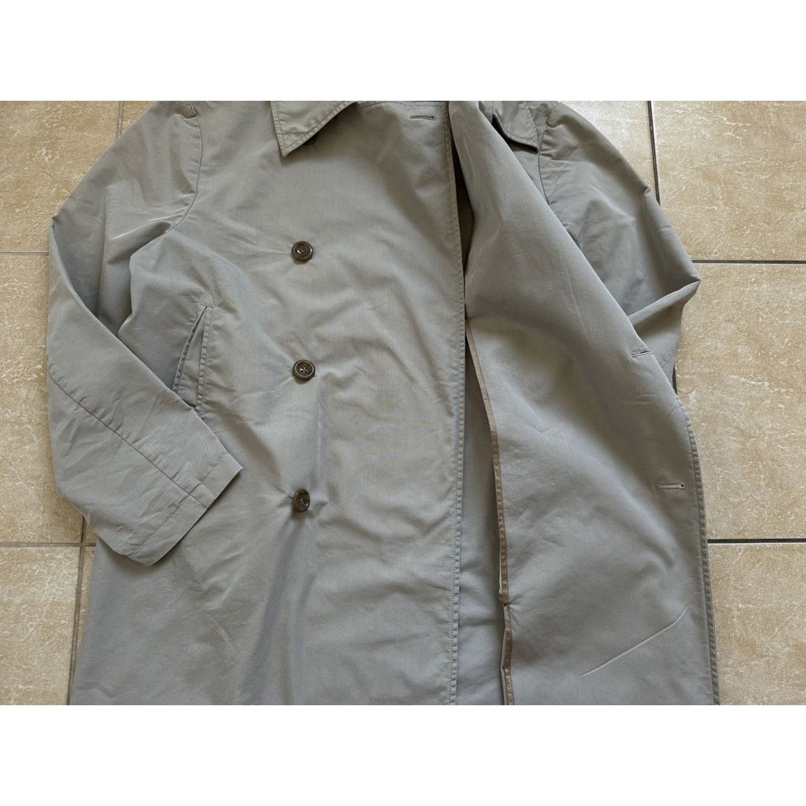 Our Legacy Vintage Our Legacy SS17 DB Khaki Gabardine Coat Size US M / EU 48-50 / 2 - 7 Thumbnail