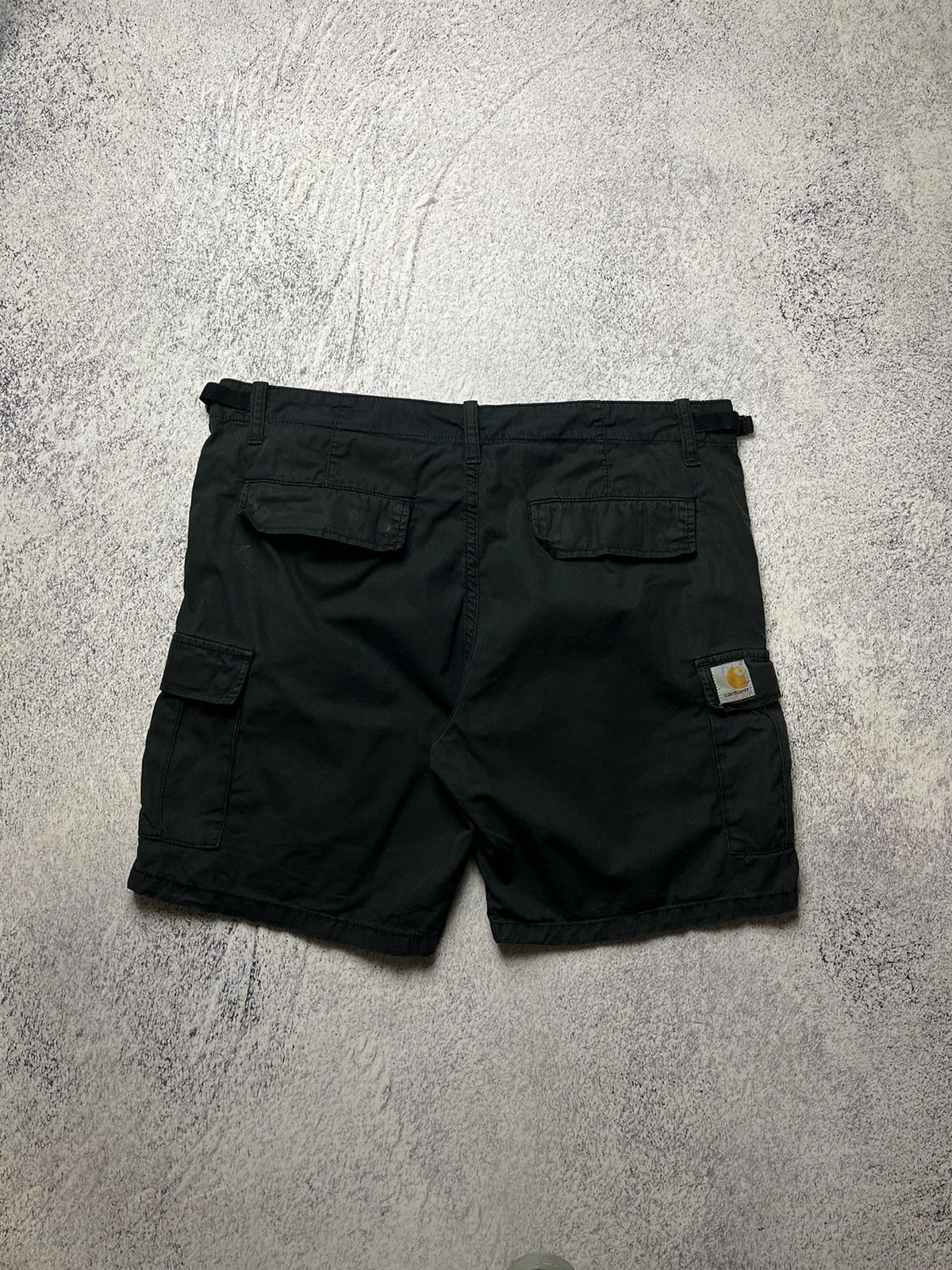 Carhartt Vintage Carhartt Distressed Cargo Shorts Y2K Size US 33 - 1 Thumbnail