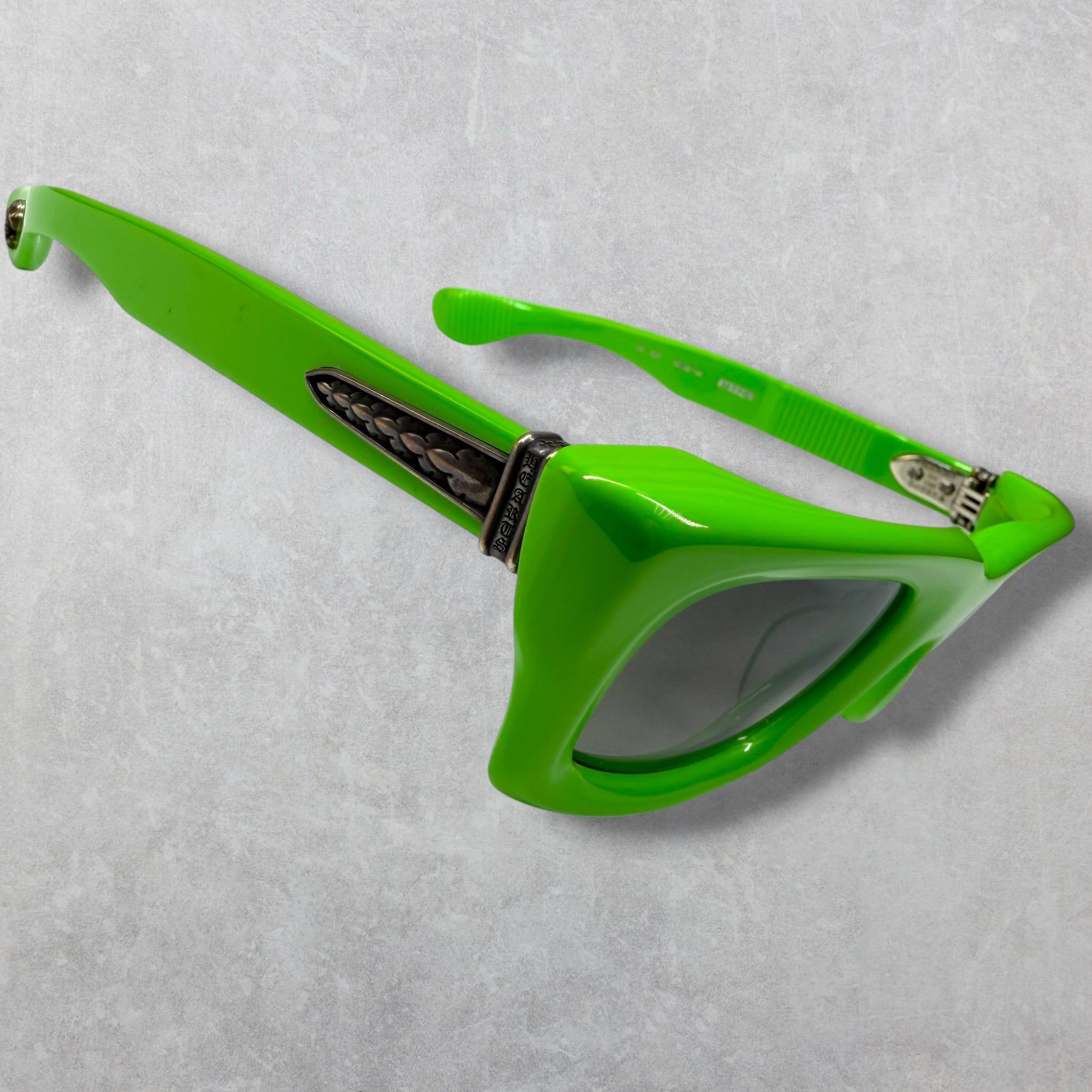 Chrome Hearts Chrome Hearts Steezin Green Sunglasses Size ONE SIZE - 2 Thumbnail
