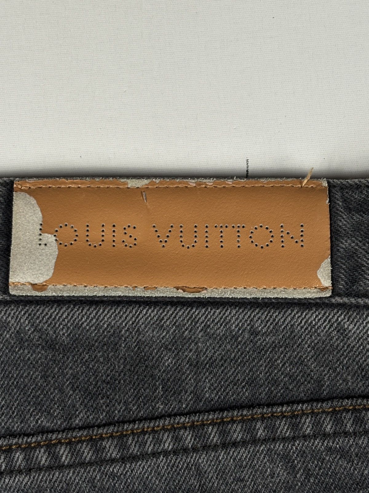 Louis Vuitton F/W 2009 Marc Jacobs Era Denim Jeans Size US 35 - 14 Thumbnail
