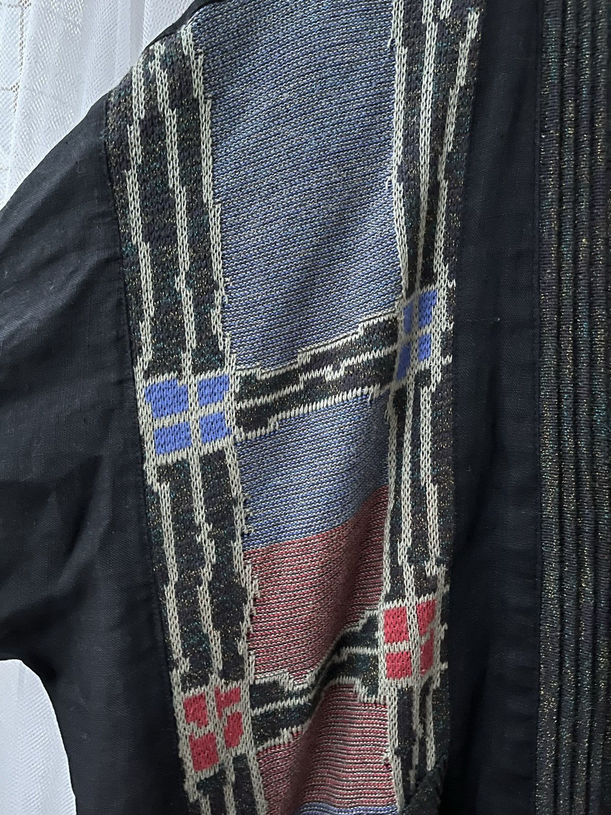Carlo Colucci A black men's bomber jacket, vintage! Carlo Colucci Size US L / EU 52-54 / 3 - 8 Thumbnail