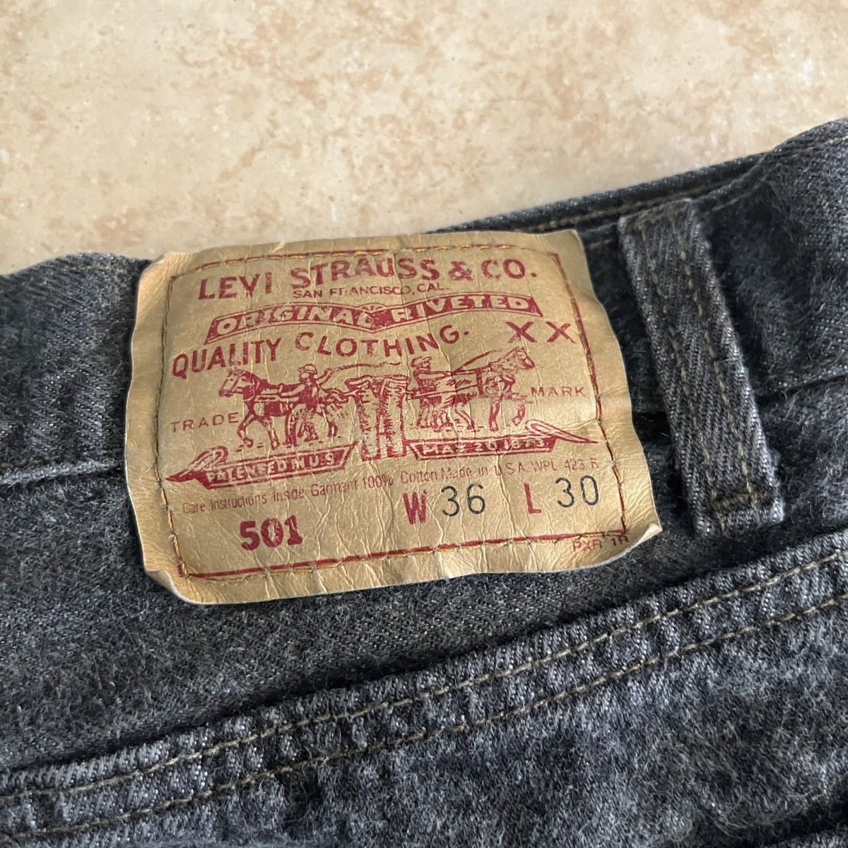 Levi's × Vintage Levi’s Denim Cutoff Shorts Size US 36 / EU 52 - 3 Thumbnail