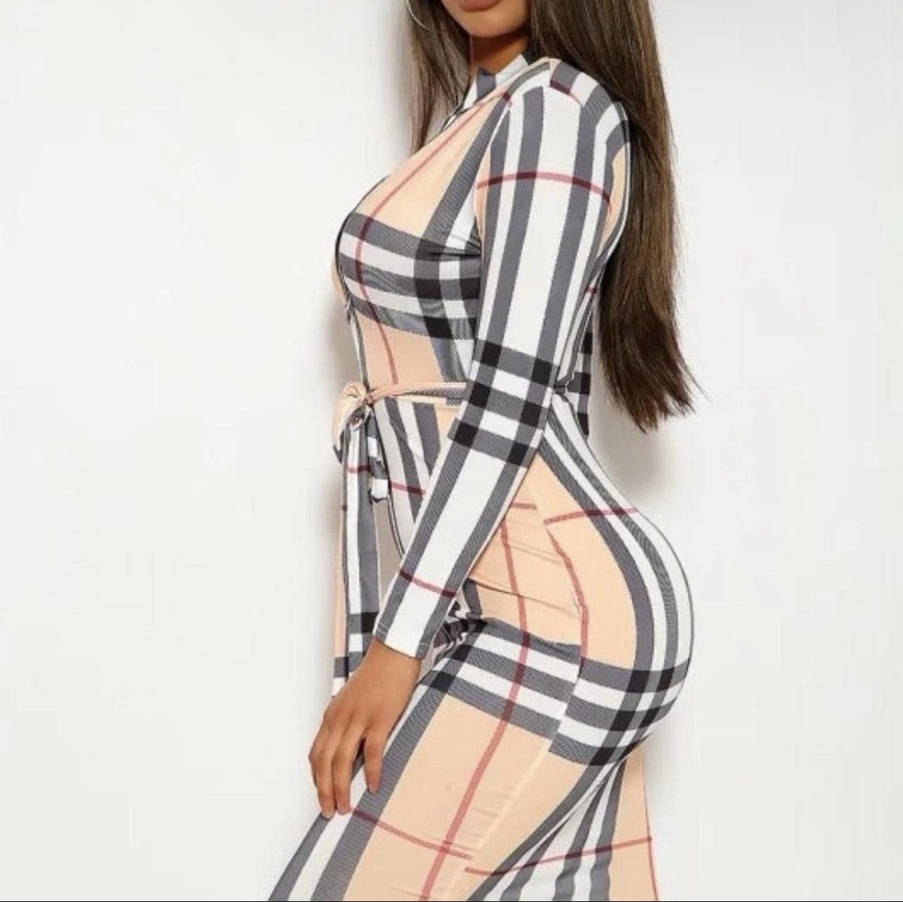 Shein Multi-Color Bodycon Dress Size M / US 6-8 / IT 42-44 - 1 Thumbnail