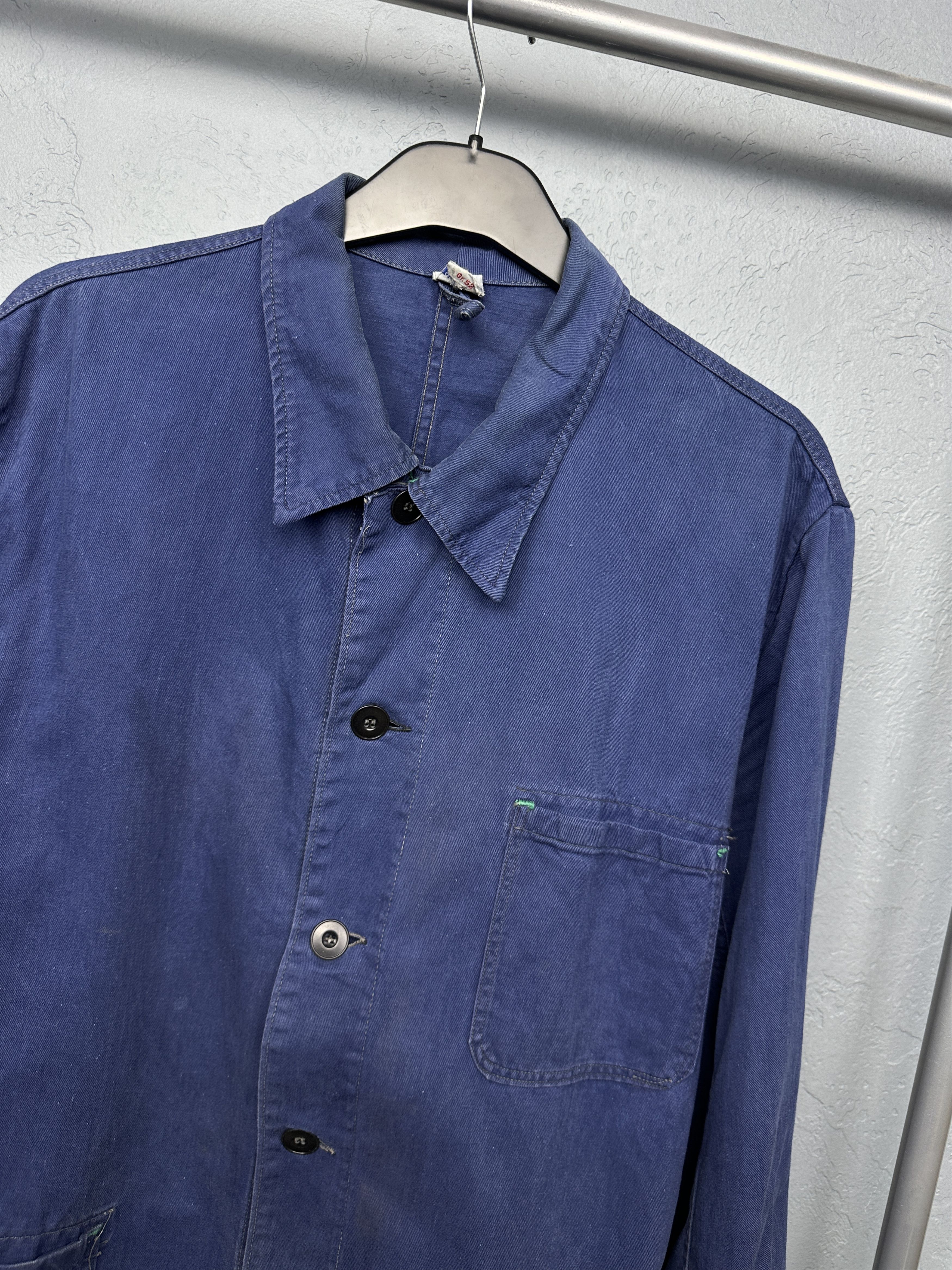 Le Laboureur 90s Vintage Mens French Workwear Chore Utility Jacket Size US L / EU 52-54 / 3 - 2 Thumbnail
