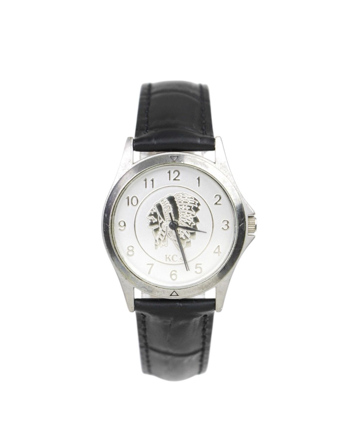 Vintage 2000S KCS NATIVE CHIEF DIAL LEATHER STRAP WATCH Size ONE SIZE - 2 Thumbnail
