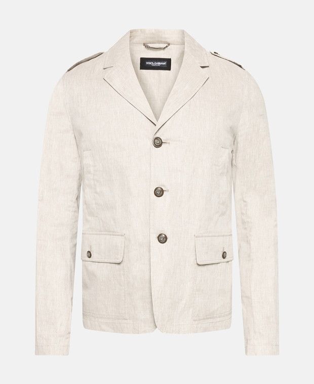 Dolce & Gabbana Linen jacket Size US M / EU 48-50 / 2 - 1 Thumbnail