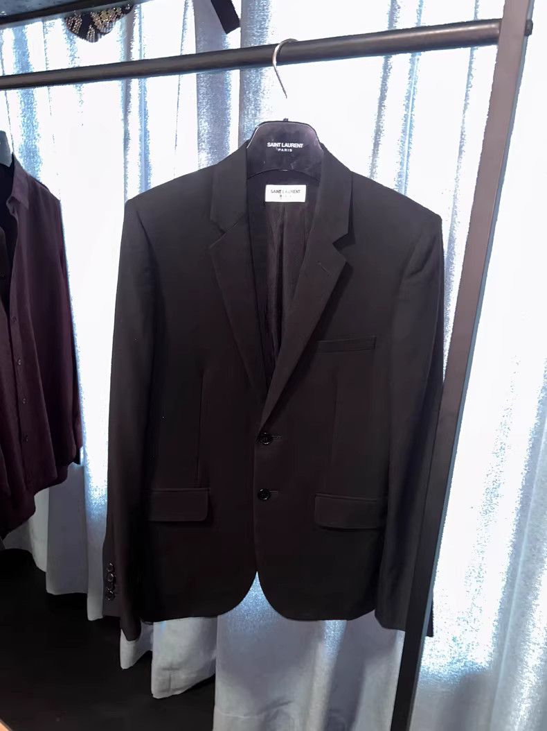 Saint Laurent Paris saint laurent Black Scaled Viper Suit Size US S / EU 44-46 / 1 - 3 Thumbnail