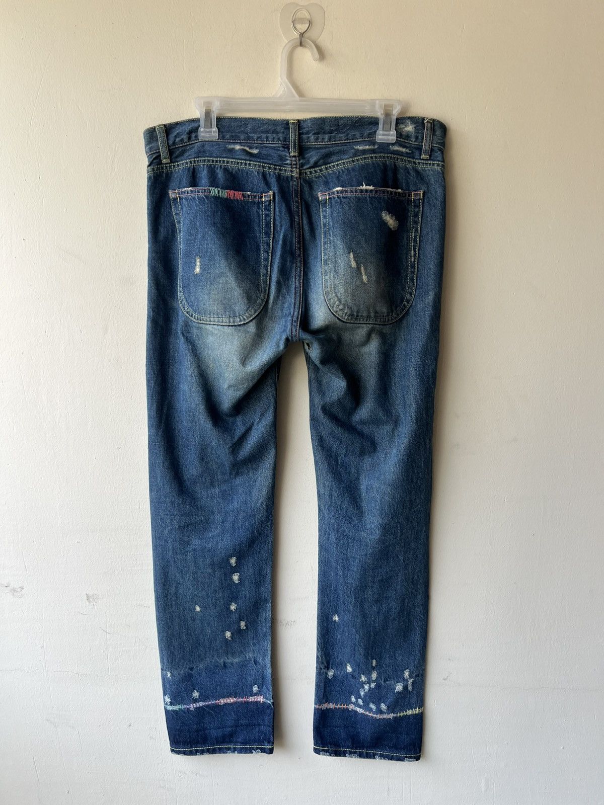 Tsumori Chisato Tsumori Chisato Japan Rips Distress Denim Trashed Jeans Size US 32 / EU 48 - 3 Thumbnail