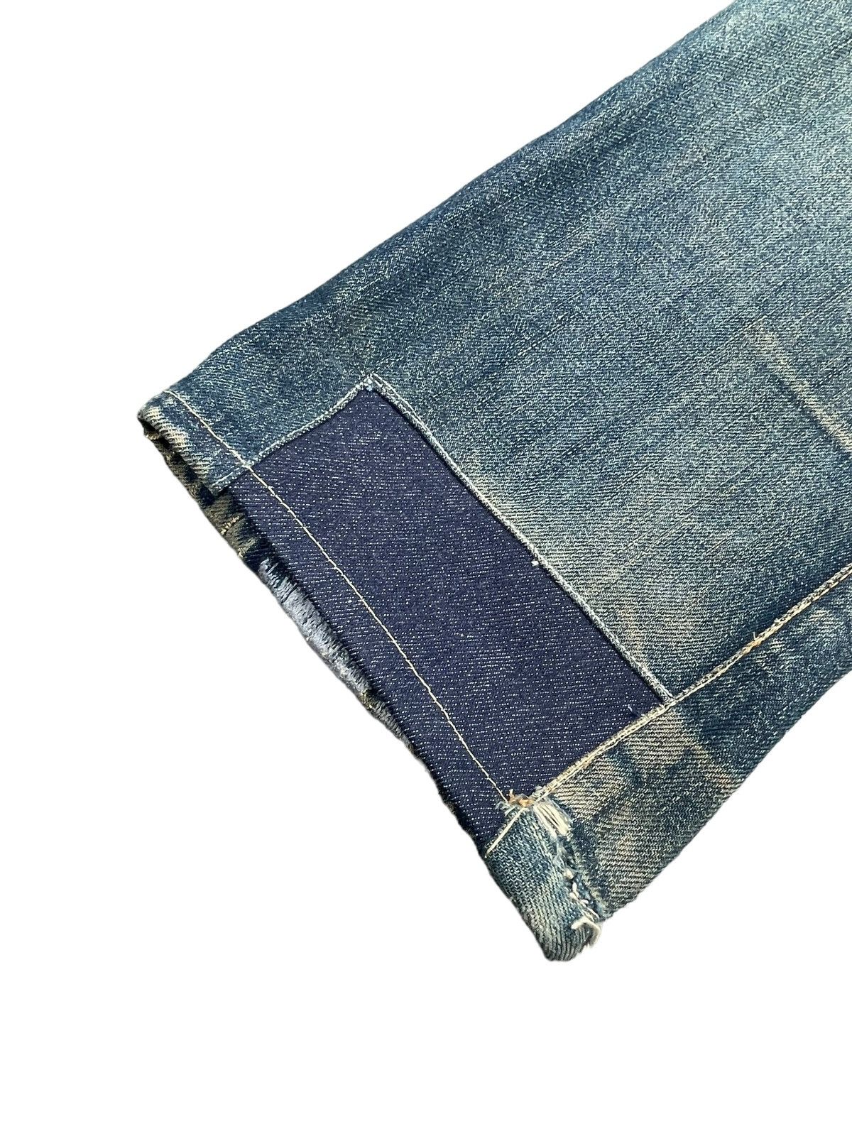 Octopus × Vintage Vintage Octopus Army Selvedge Distresed Denim Size US 30 / EU 46 - 13 Thumbnail