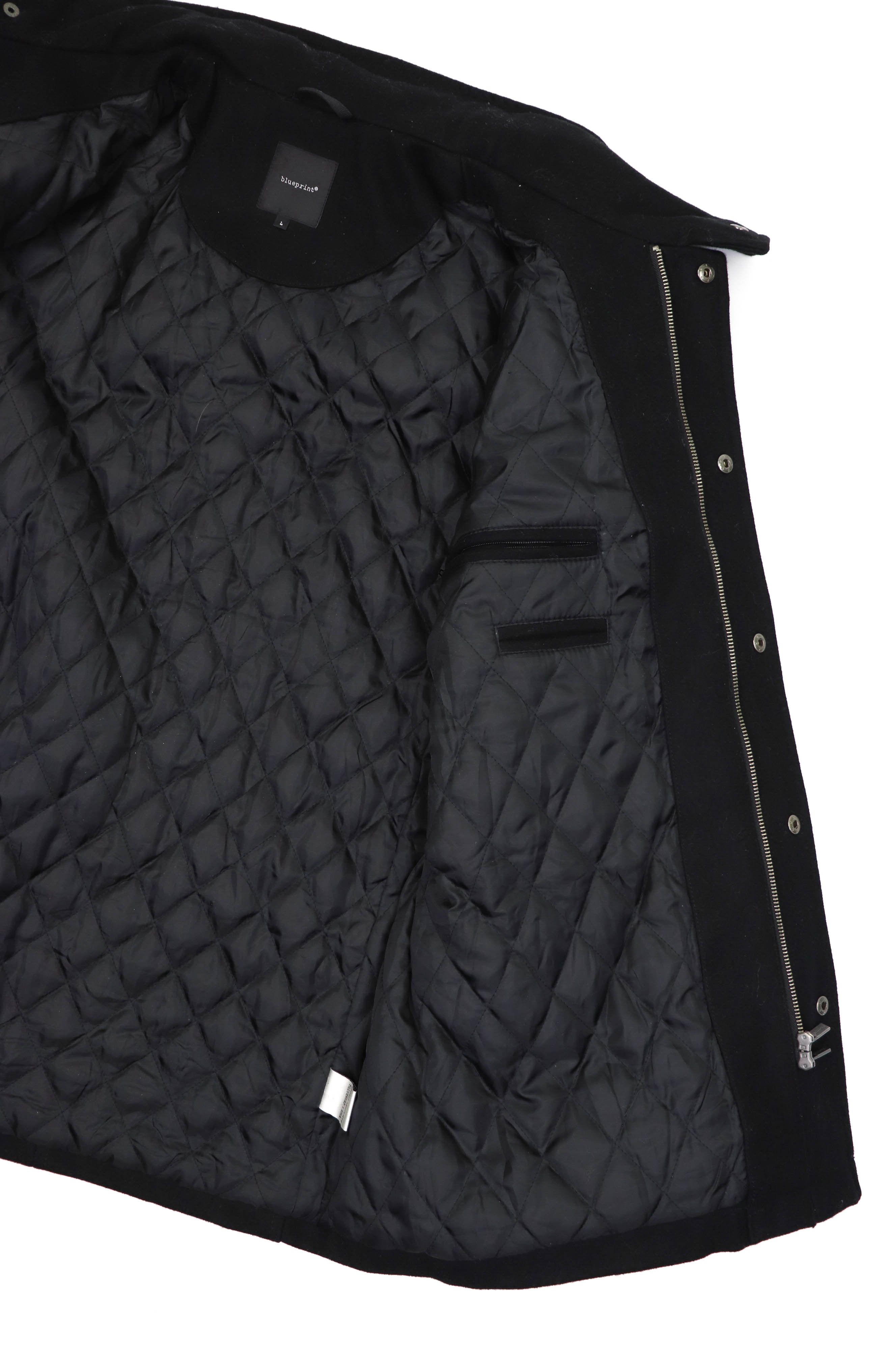 Other Blueprint M-65 Style Black Wool Jones Coat Jacket Size US L / EU 52-54 / 3 - 10 Thumbnail