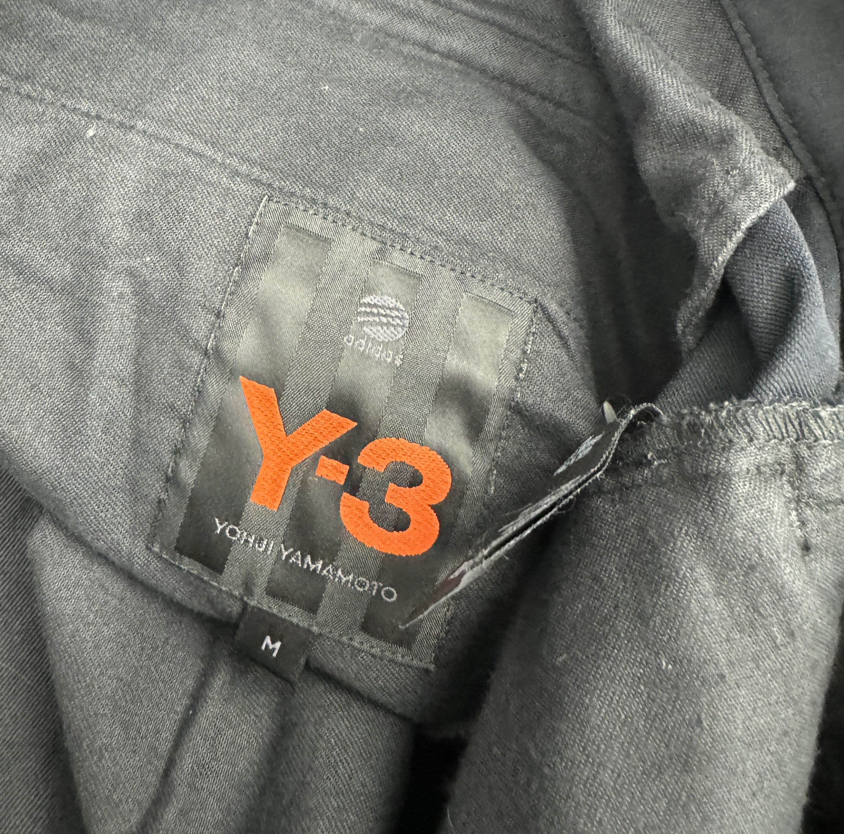 Adidas Vintage 2003 Adidas Y-3 Pants Casual Gold Stripes M Size US 32 / EU 48 - 8 Thumbnail
