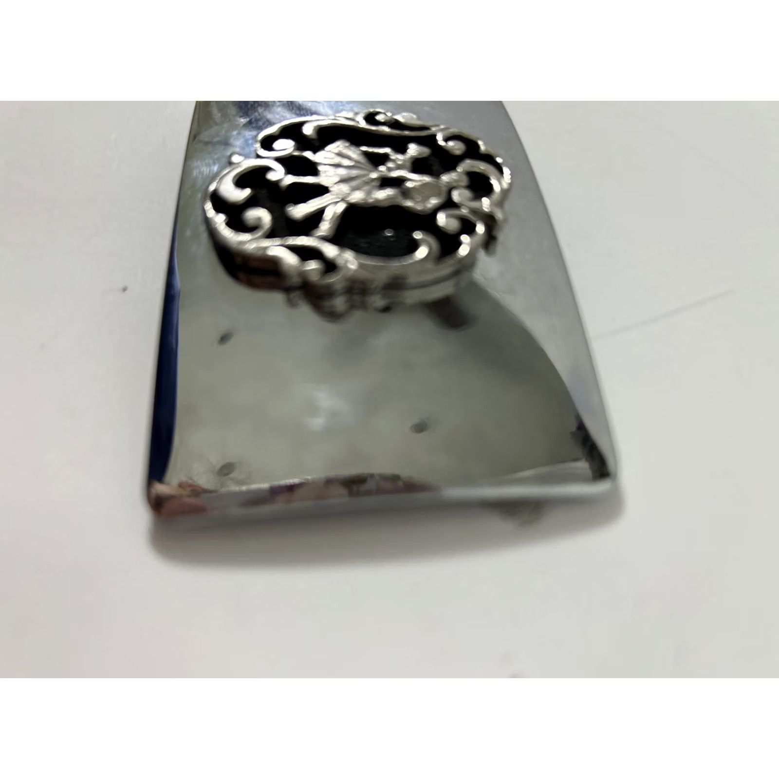 Vintage VINTAGE Square Dancing Couple Chrome Belt Buckle 3x2” Unbranded Adult Unisex Silver Square Dancing 90s Theme Mens Womens Boys Girls Size ONE SIZE - 2 Thumbnail